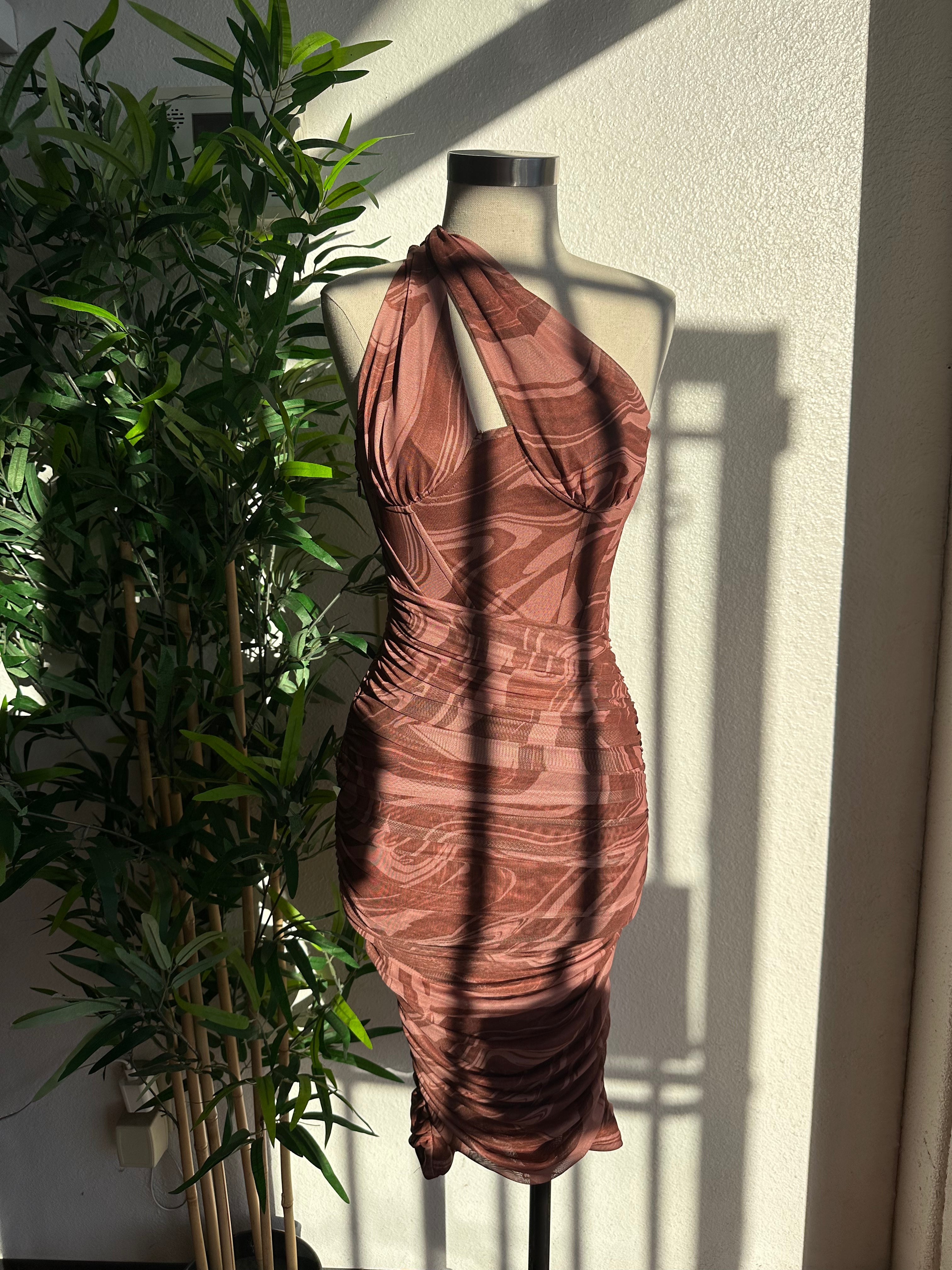 One shoulder corset dress Dm Boutique One shoulder corset dress Dm Boutique