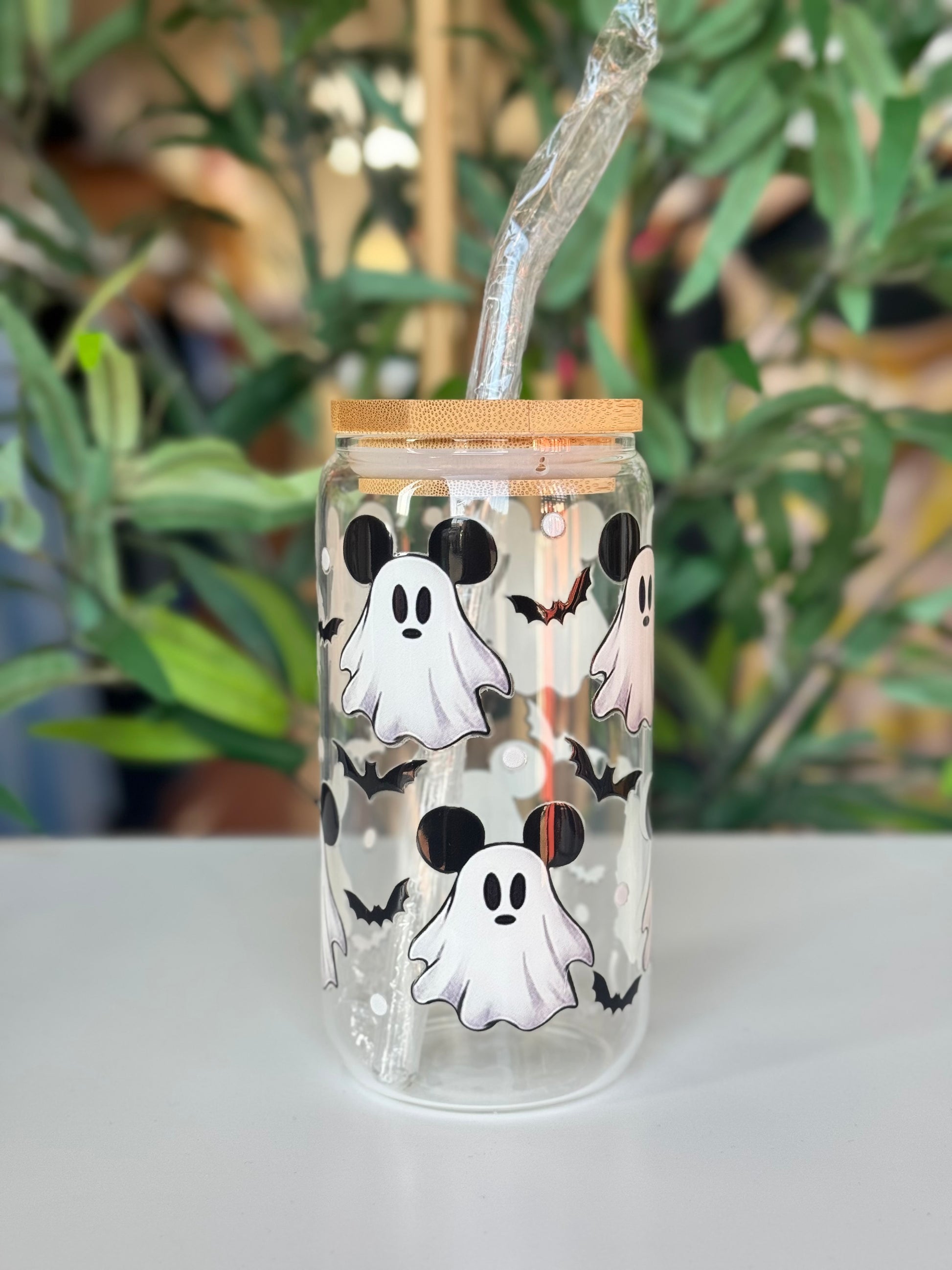 Glass Tumblr Cup - Halloween Edition