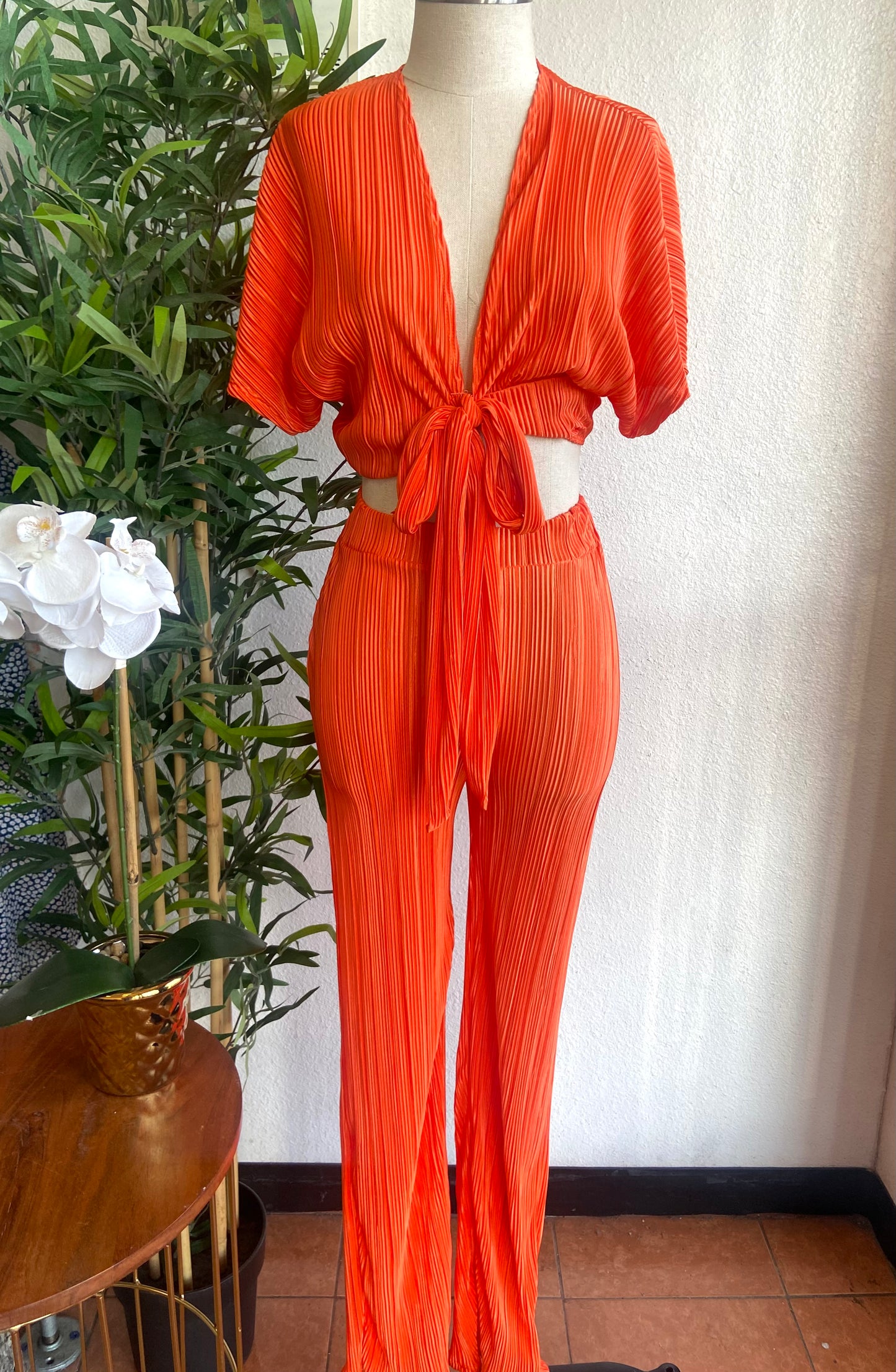 Kassidy Pant Set (Orange)