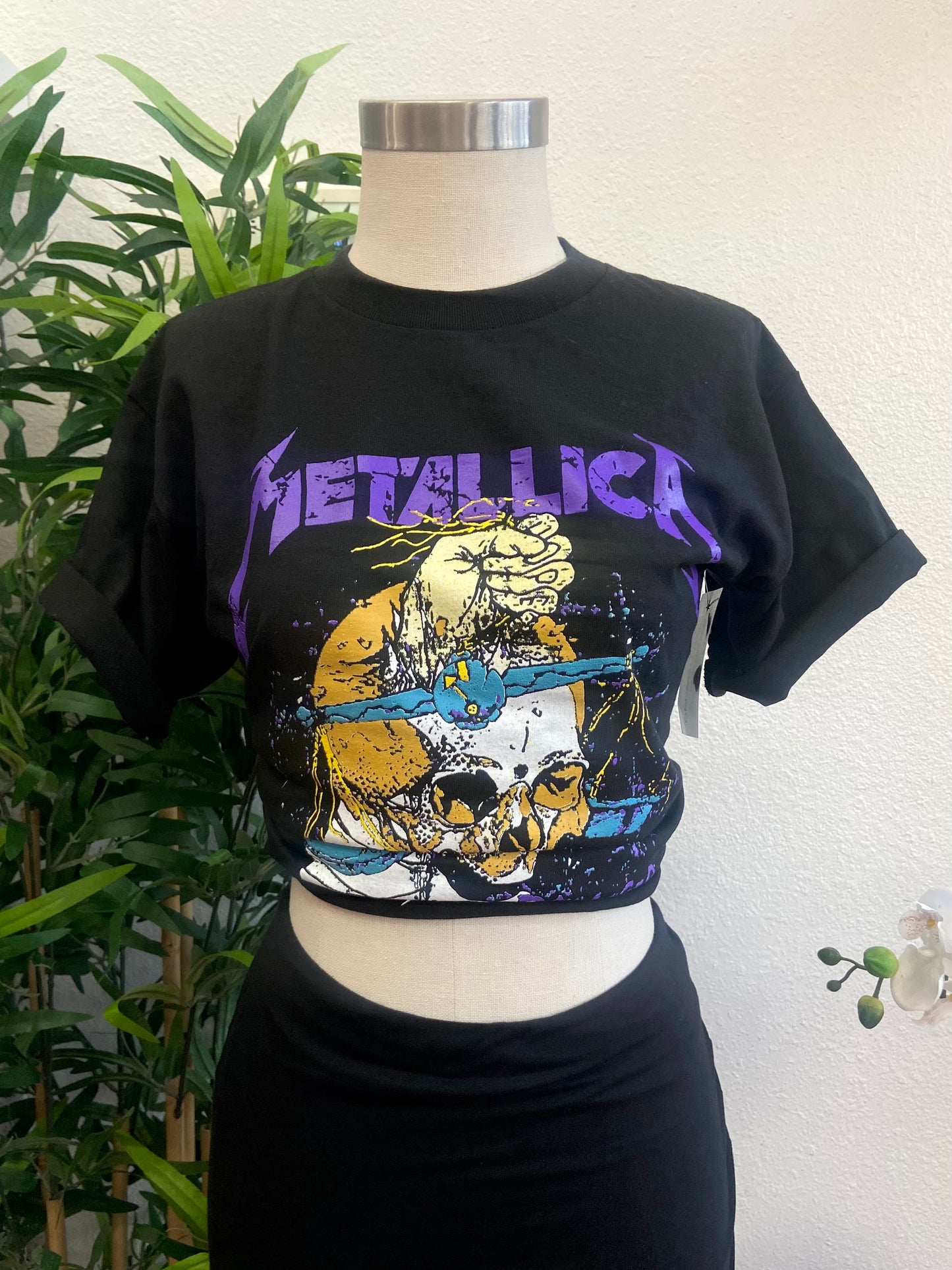 Purple Metal T-Shirt