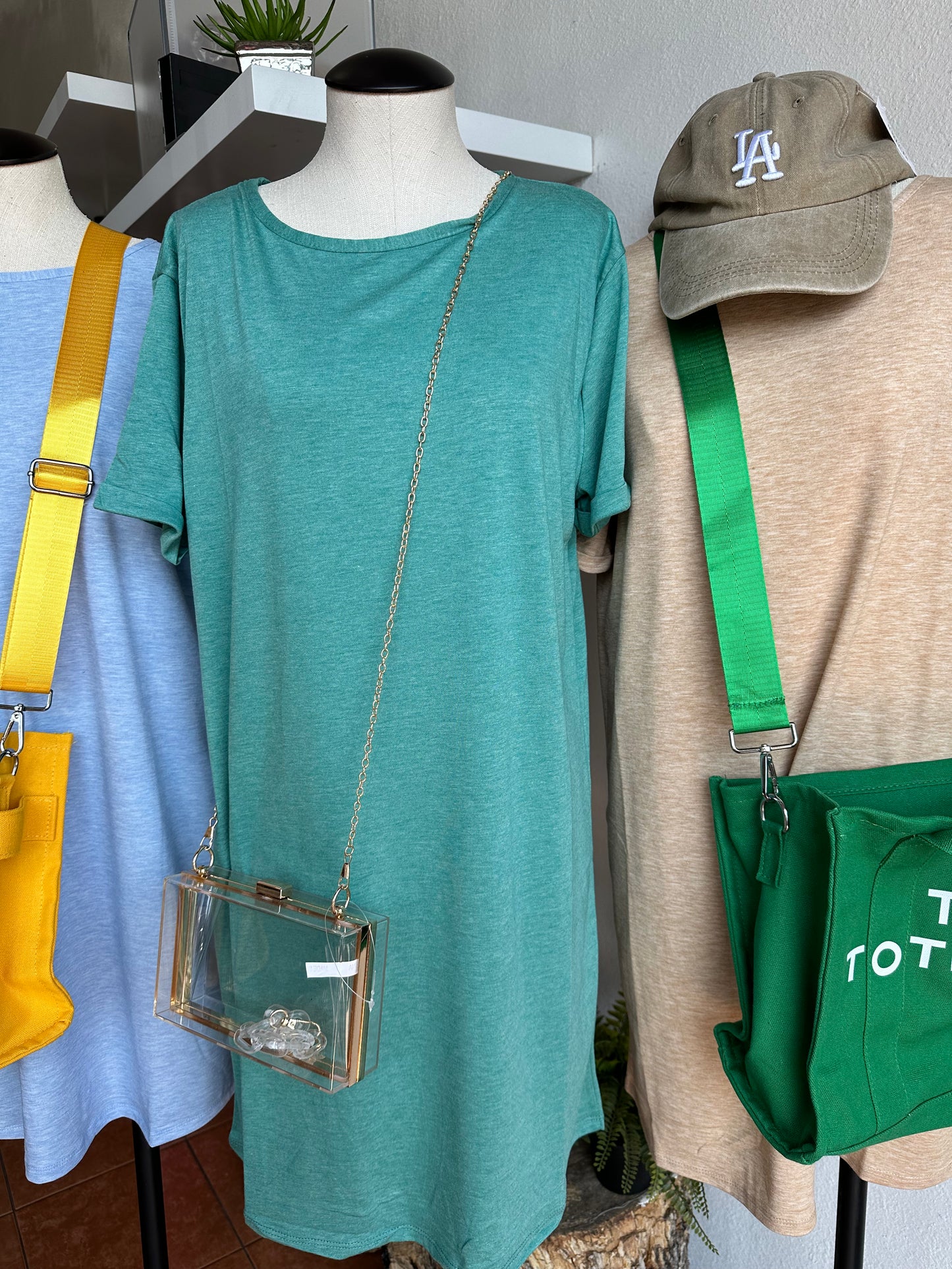 Zoey Dress (Mint Green)