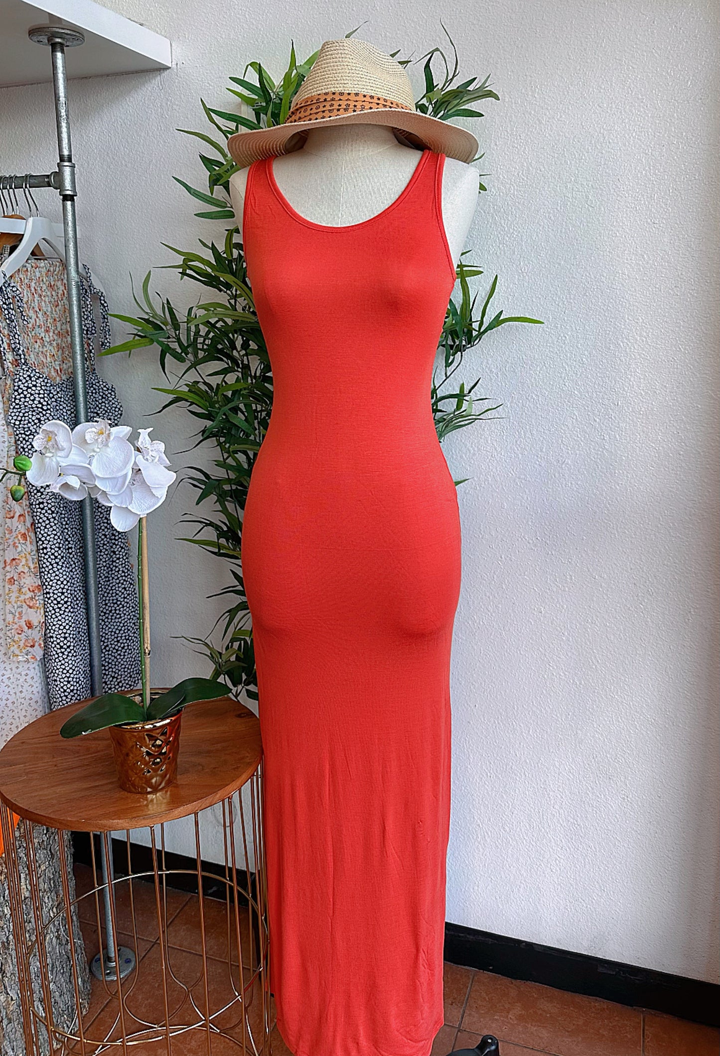 Sunset maxi dress