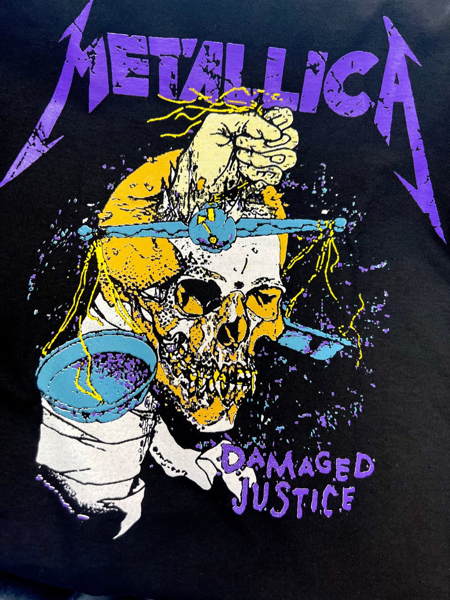 Purple Metal T-Shirt