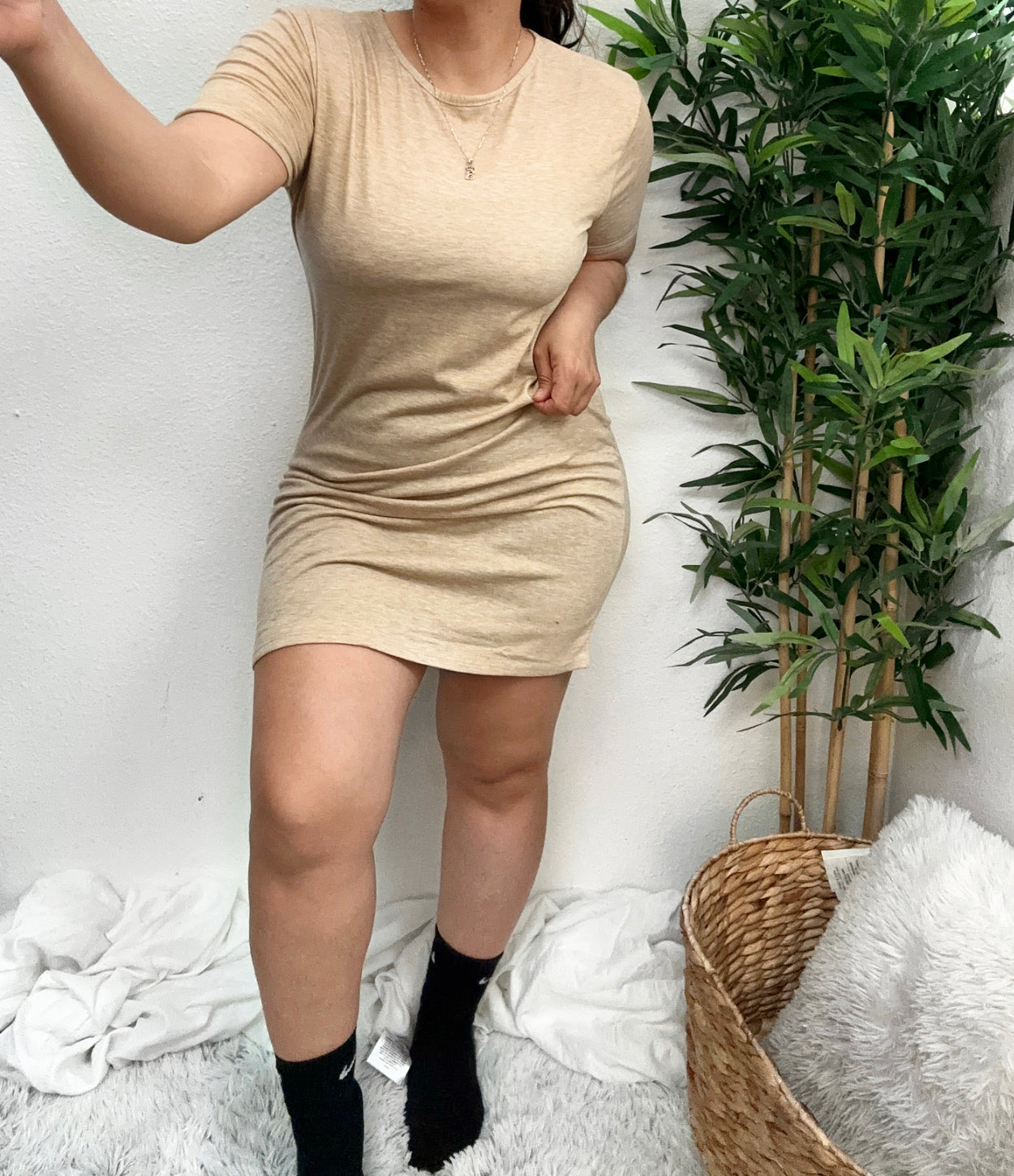 Zoey Dress (Khaki)