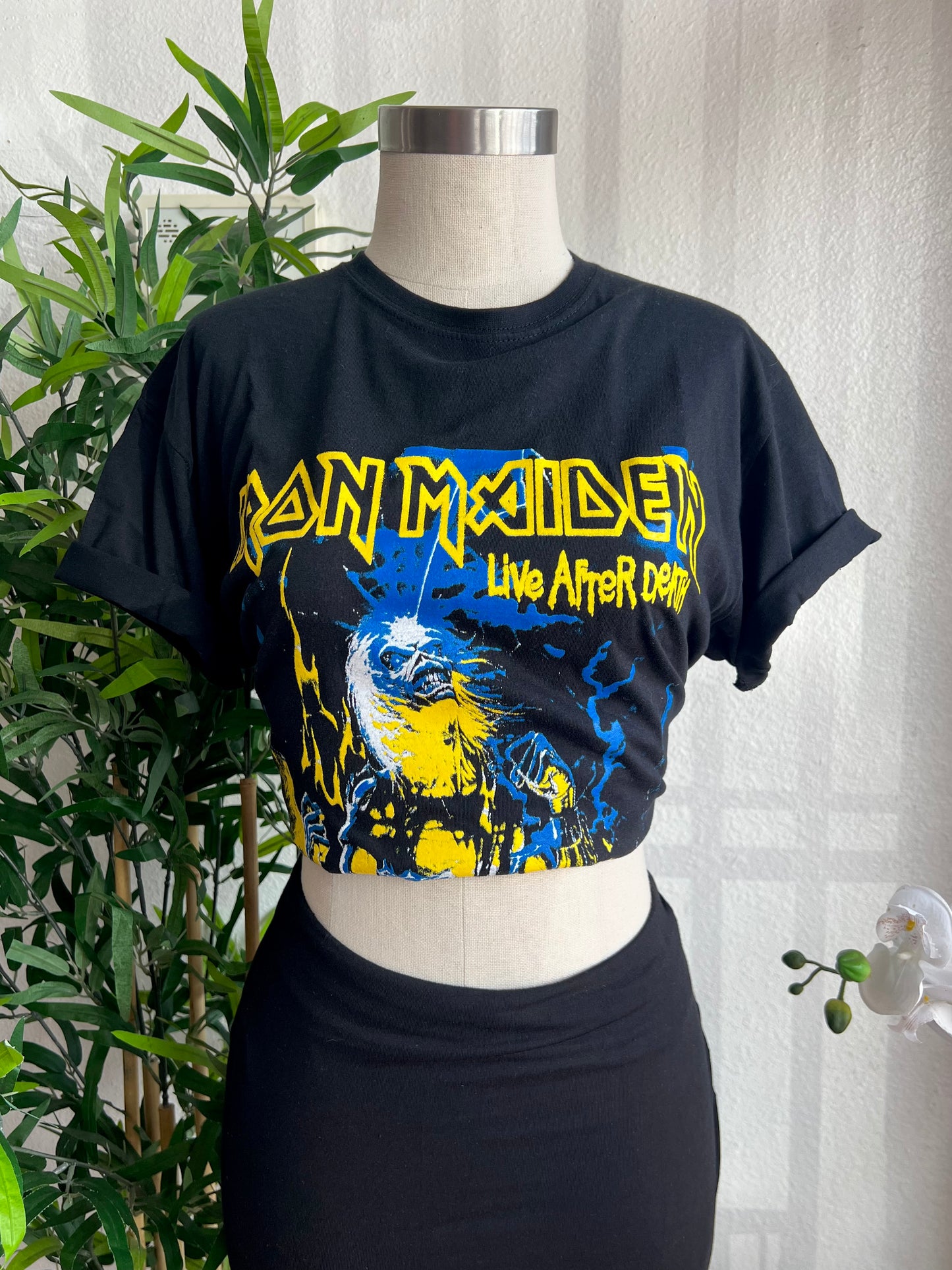 Maiden T-Shirt (Blue & Yellow)