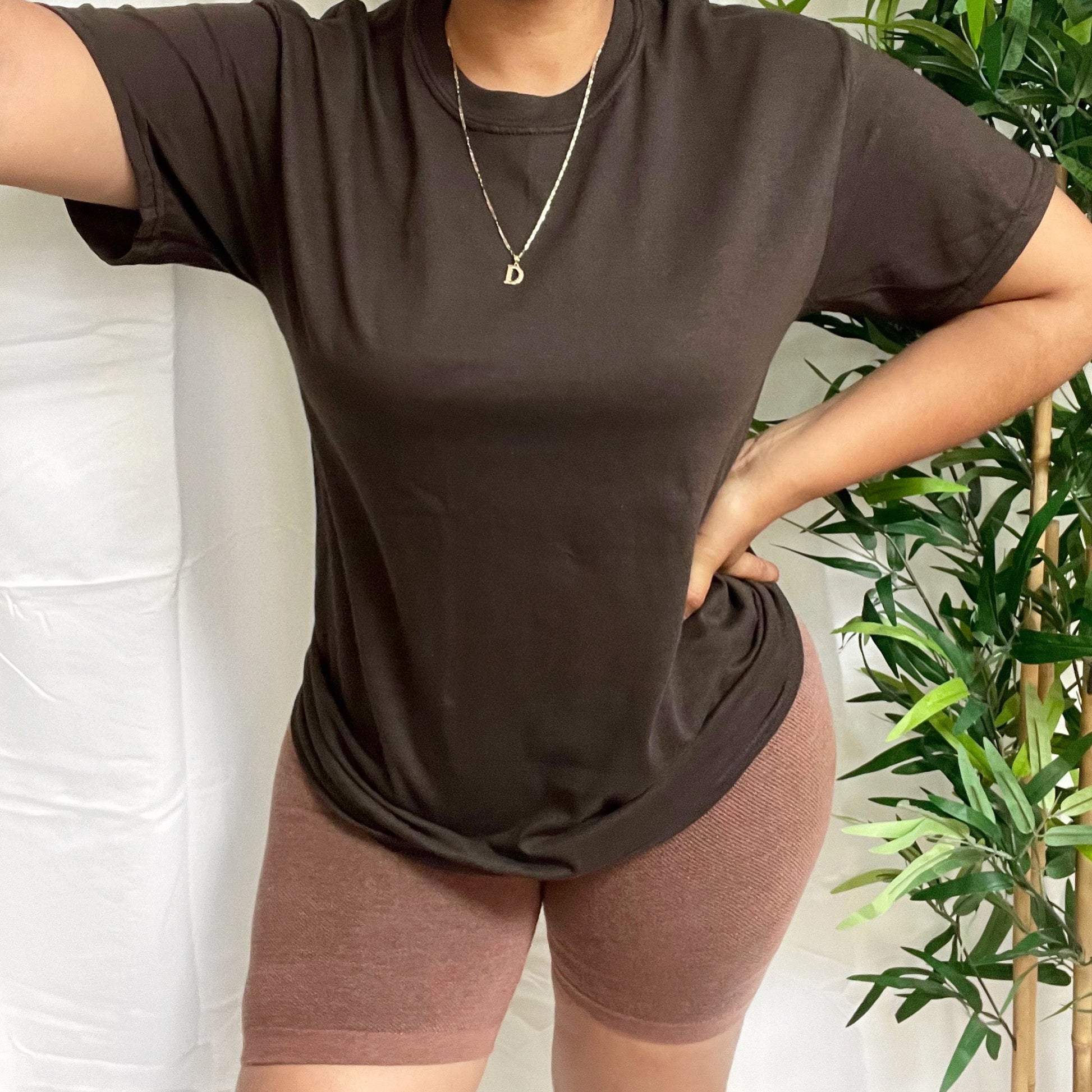 Hold me tight Biker shorts (mocha)