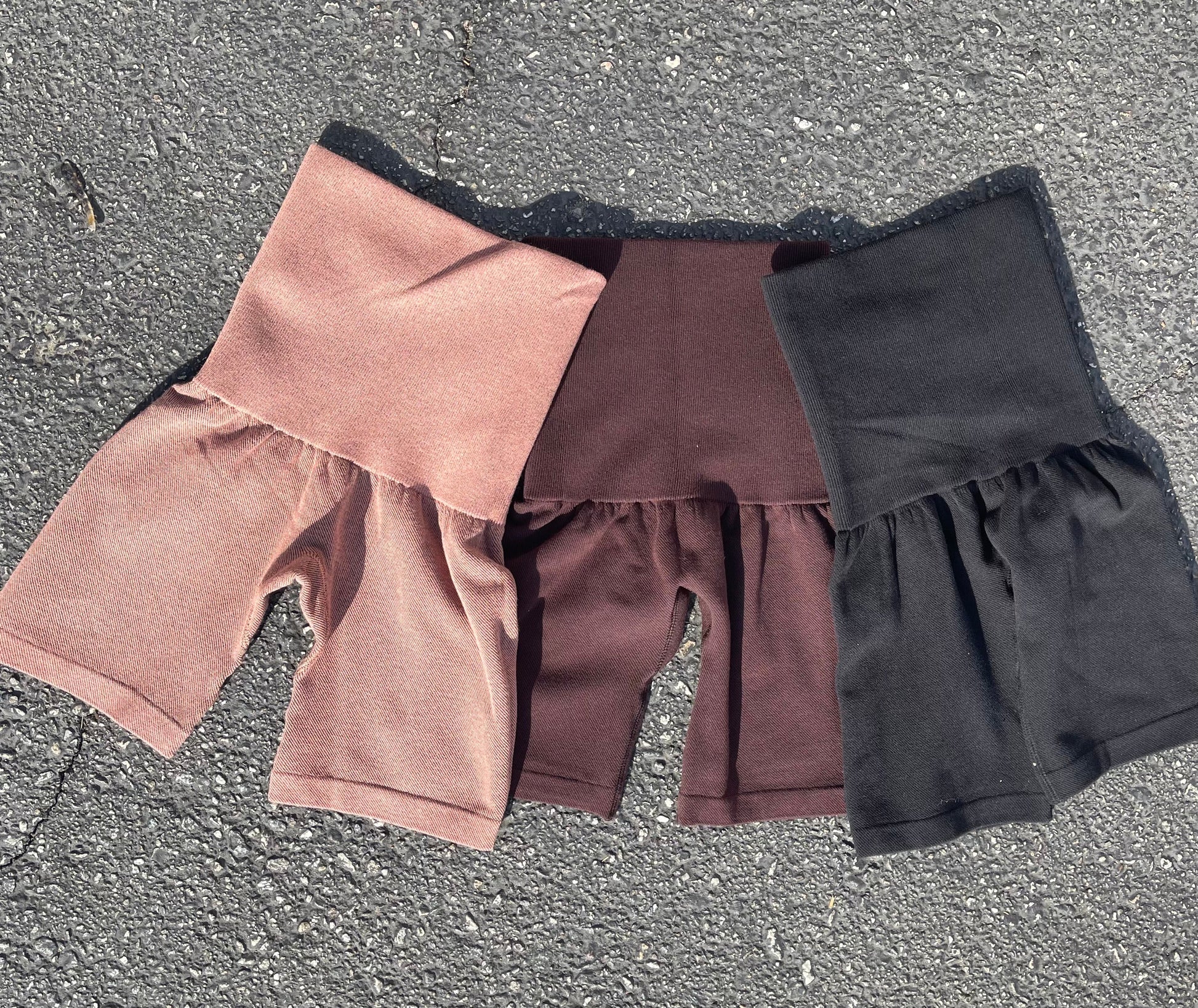 Hold me tight Biker shorts (mocha)
