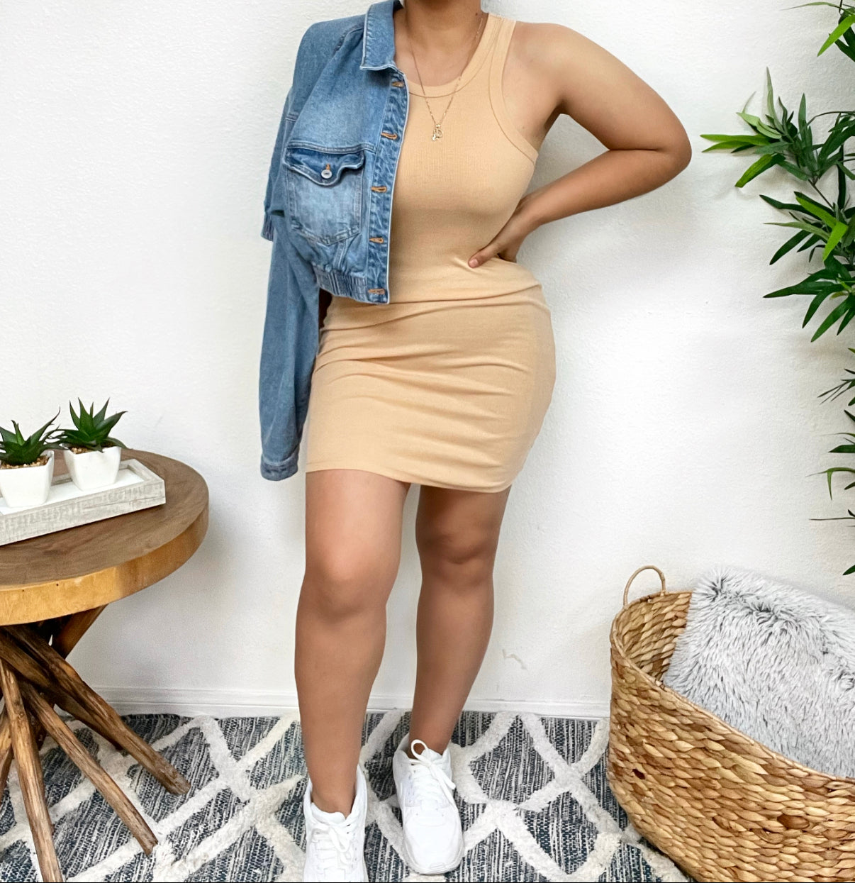 Nelly Dress (Khaki)