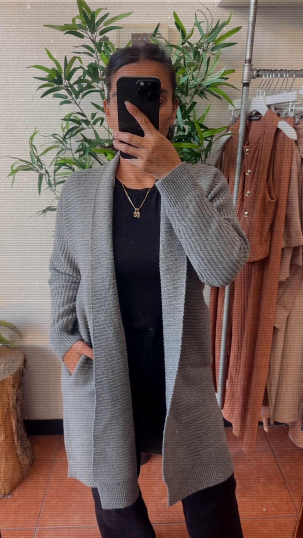 Midweight cardigan