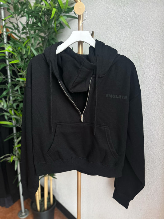 Out and about hoodie (black)