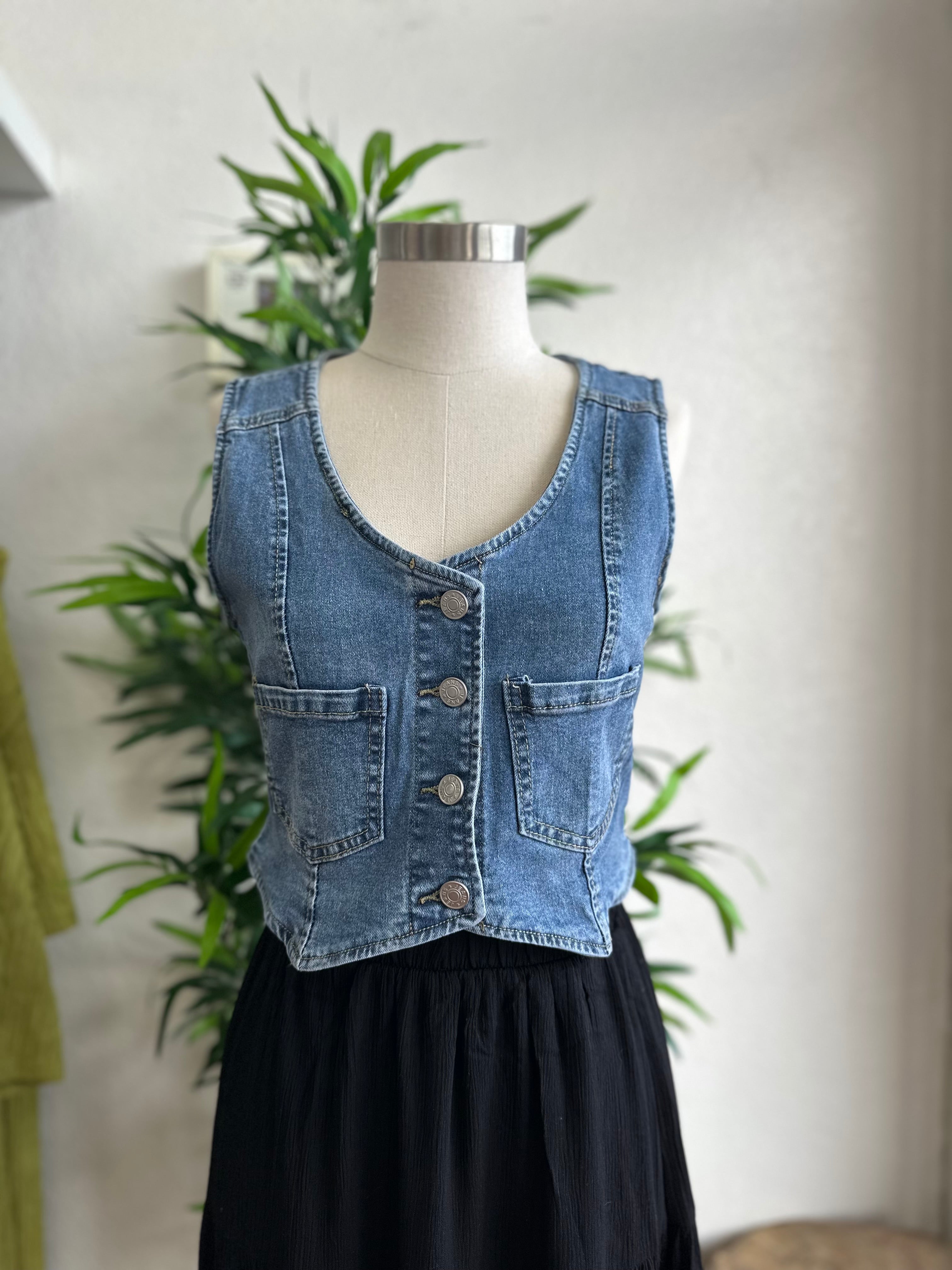 Perfect denim vest