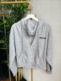Out and about hoodie (H. grey)