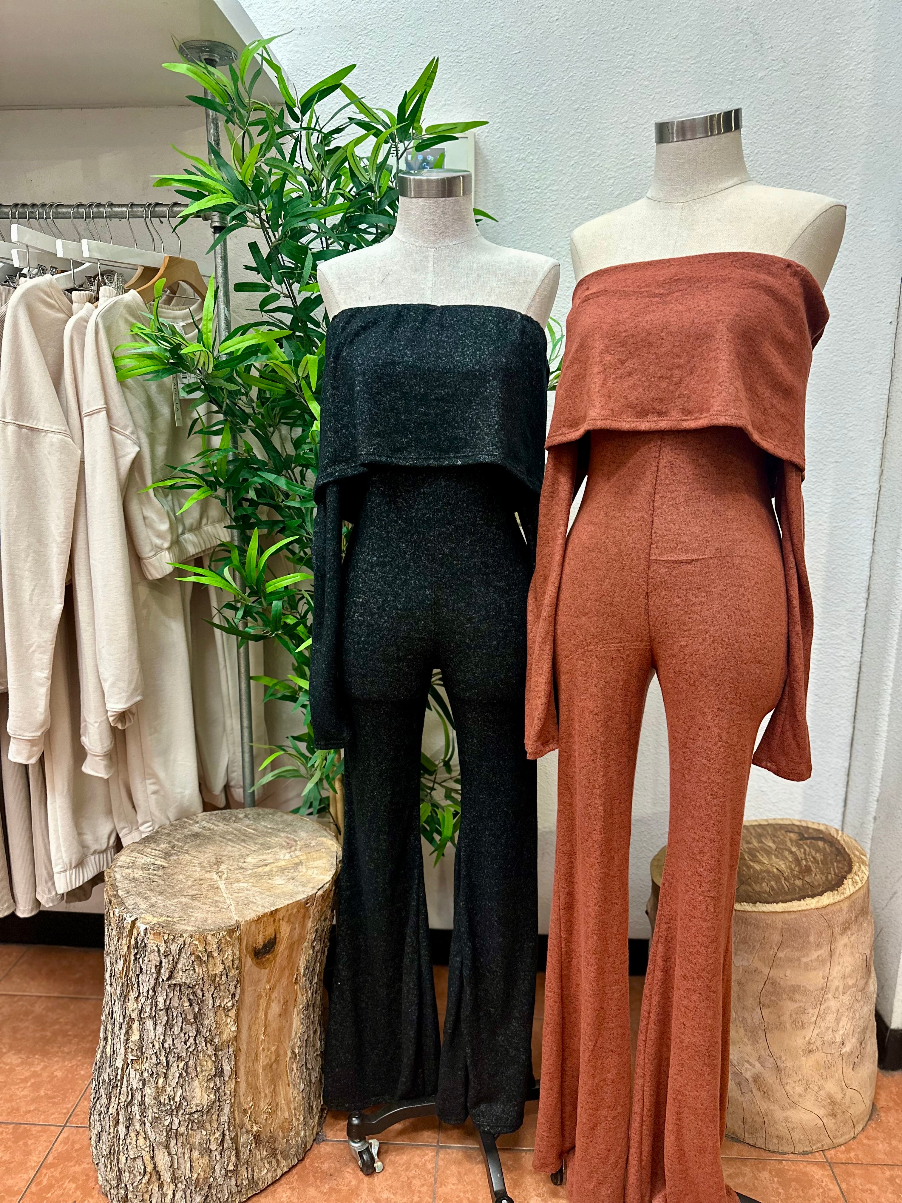 Sophie off the shoulder jumpsuit