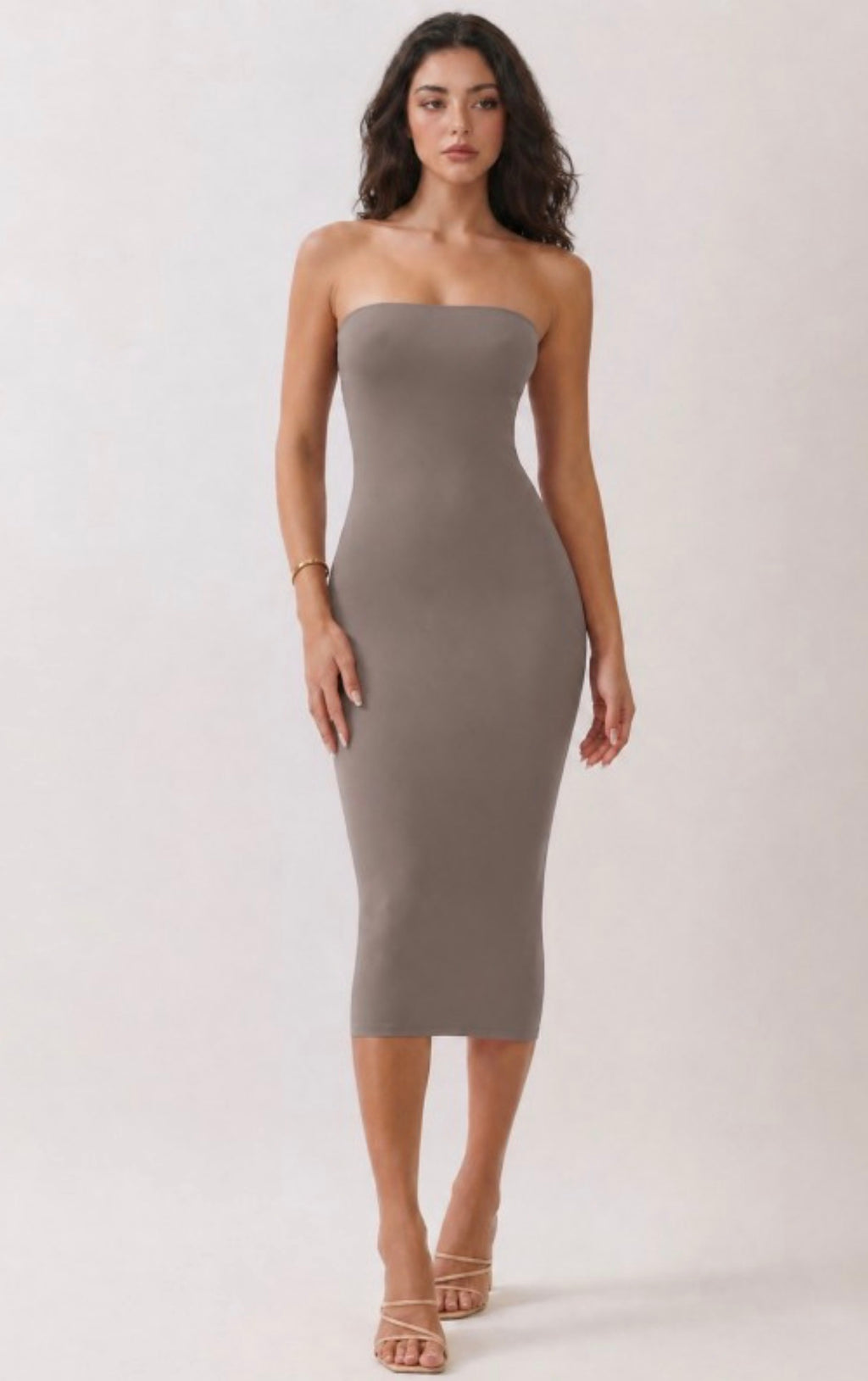Snatched midi dress