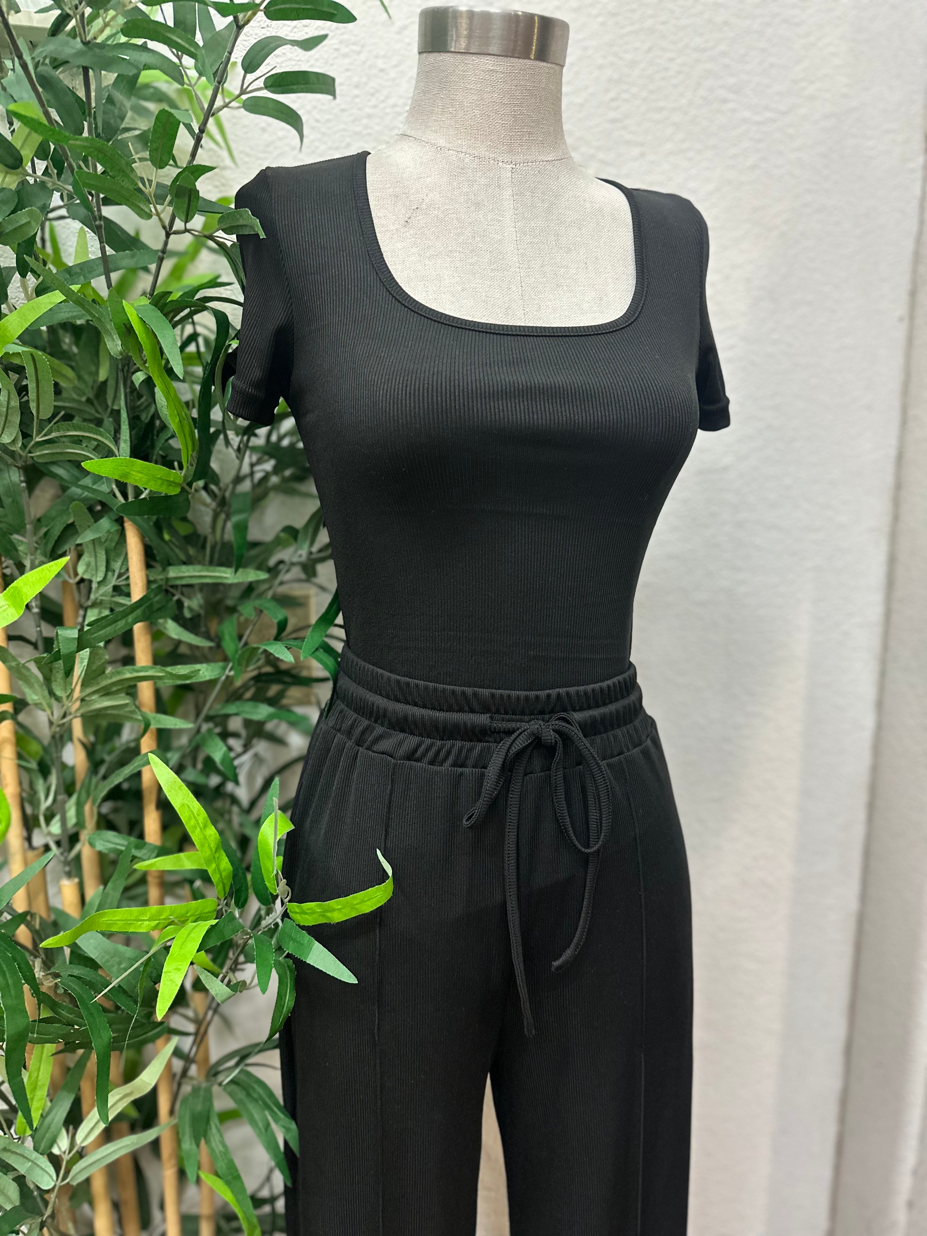 Celeste two piece (black)