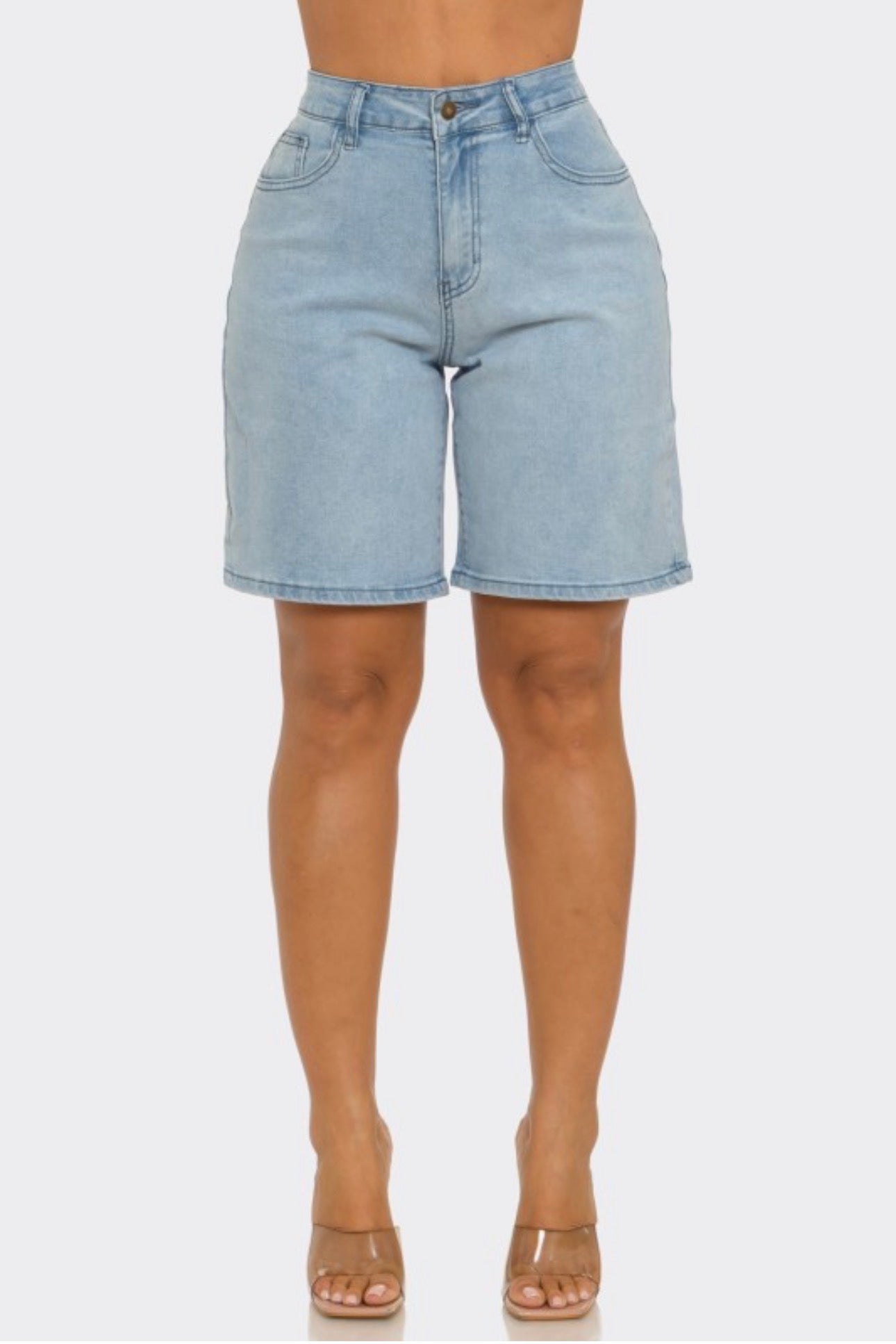 Denim Mom Shorts