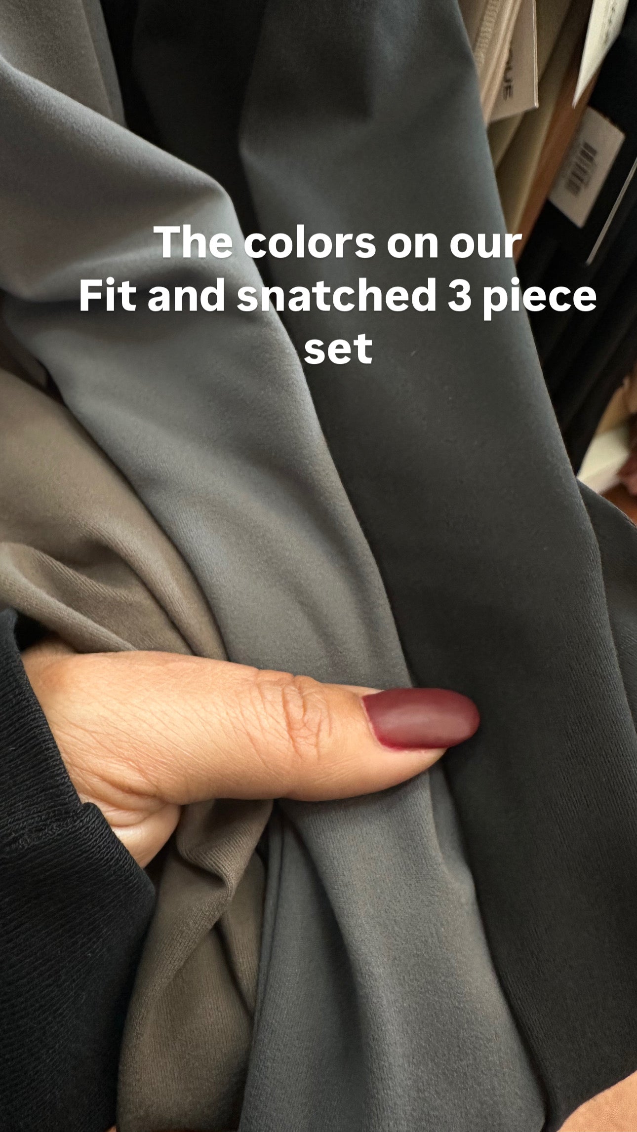 Fit and snatched 3 piece set