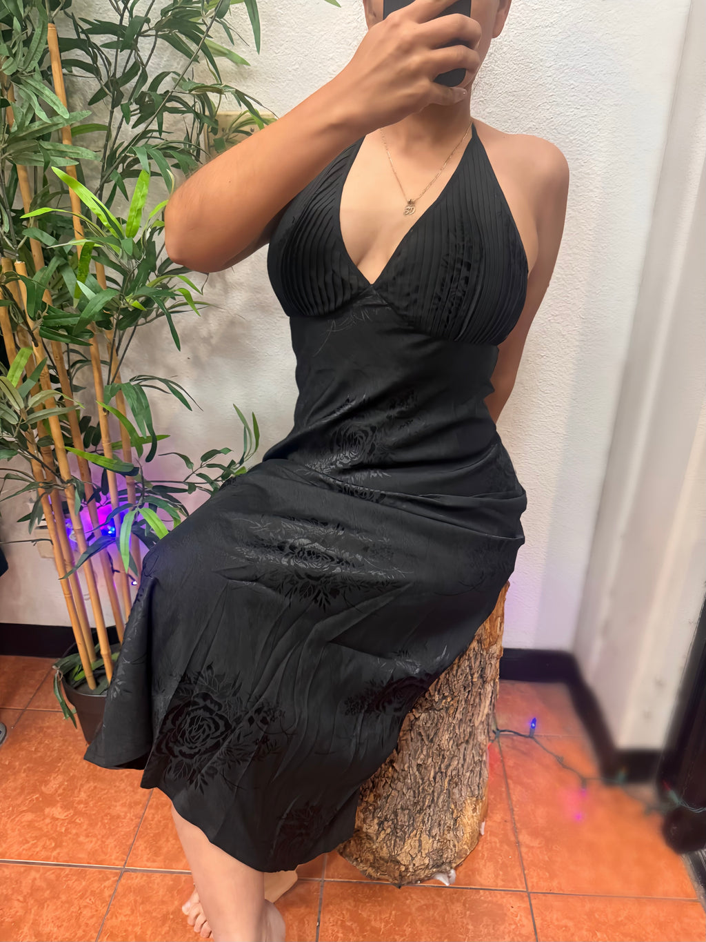 Datenight silk dress