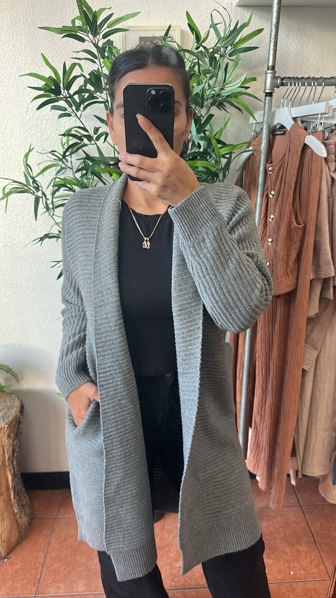 Midweight cardigan