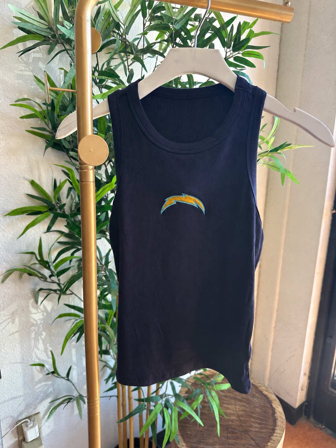 Chargers tank top