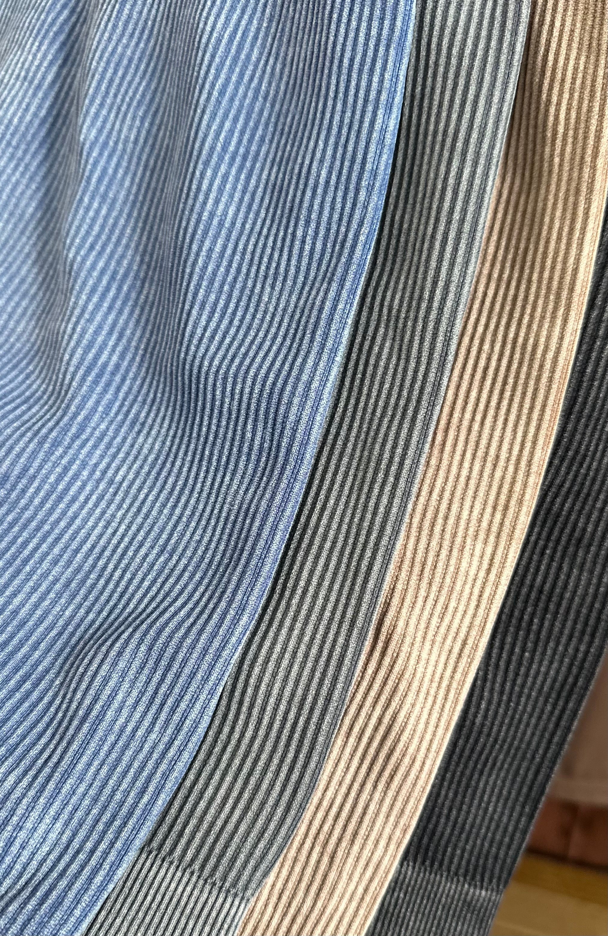 Acid wash compressed romper