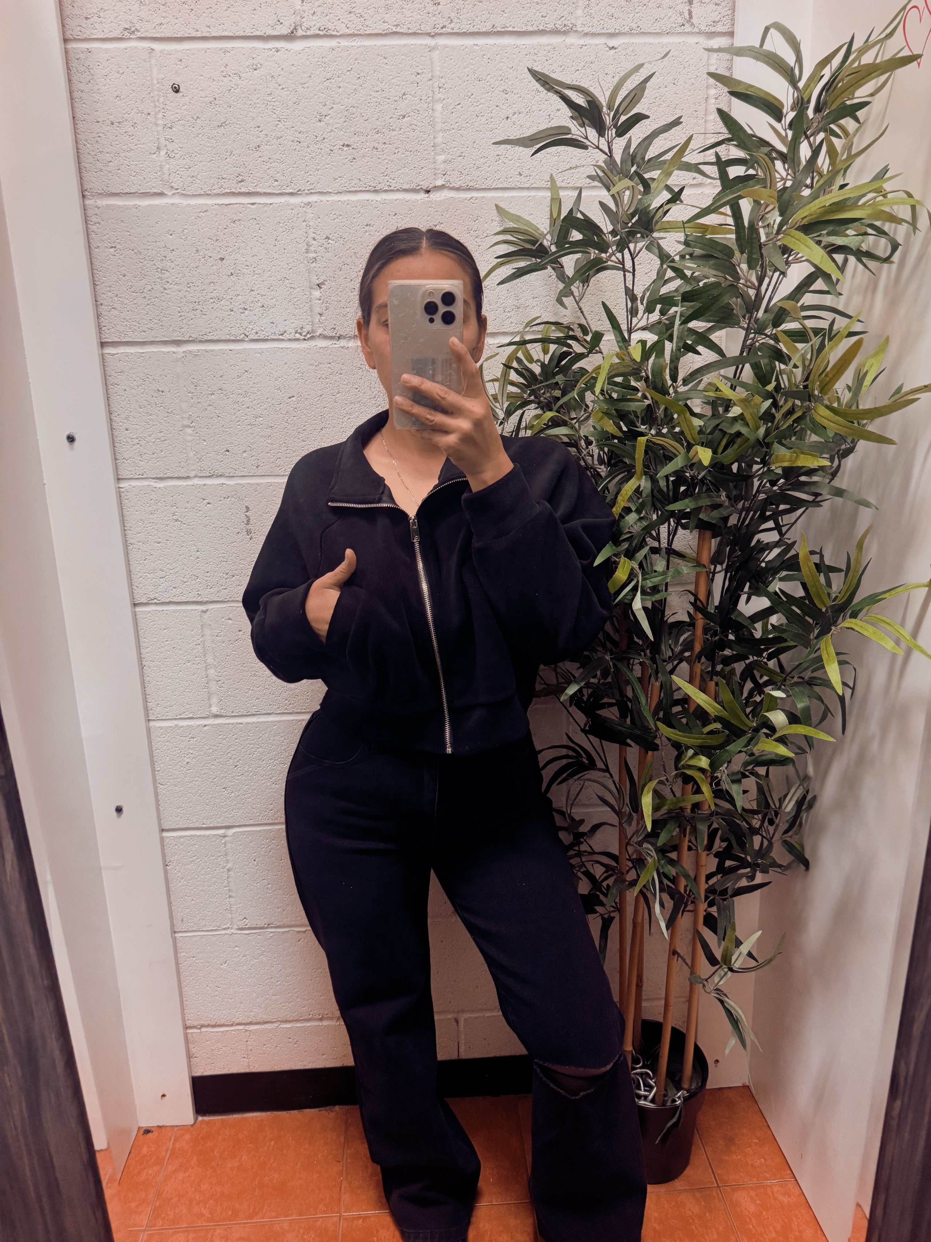 Teddy Zip-Up sweater