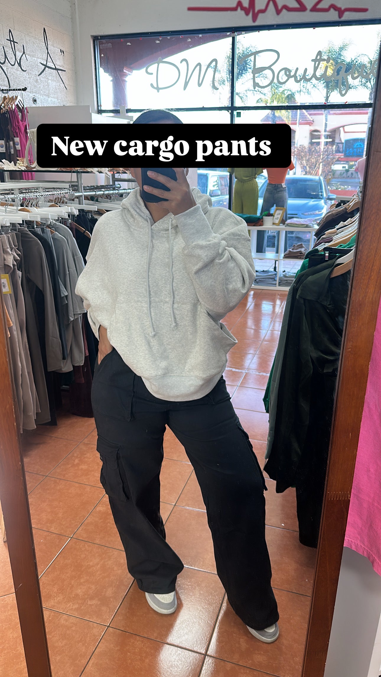 Straight leg cargo pants