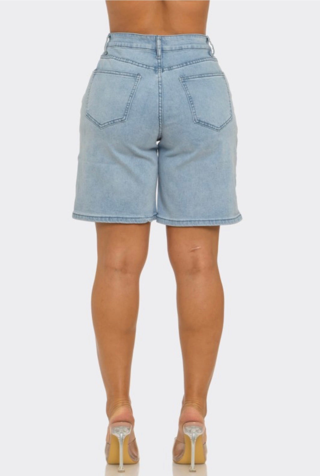 Denim Mom Shorts