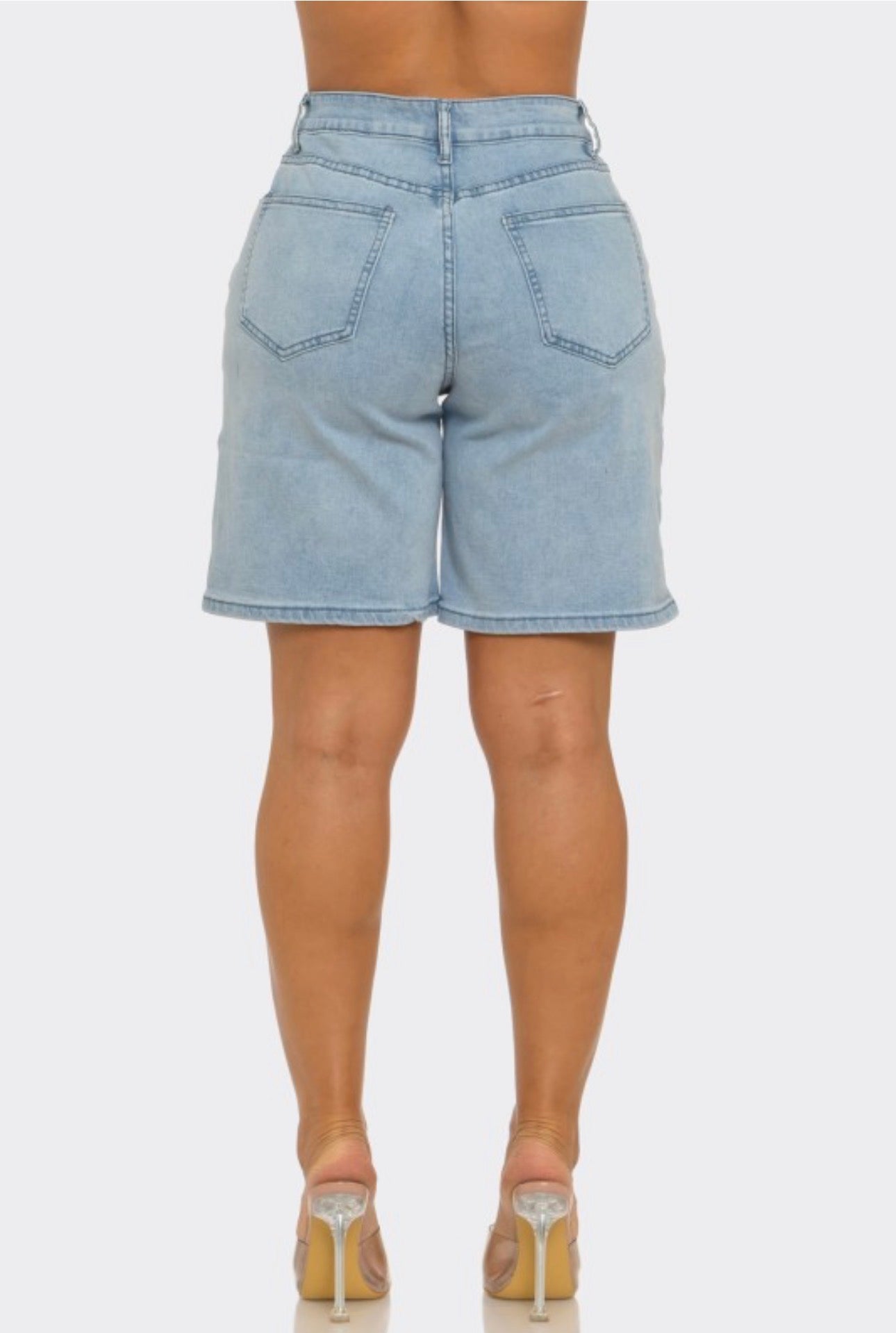 Denim Mom Shorts