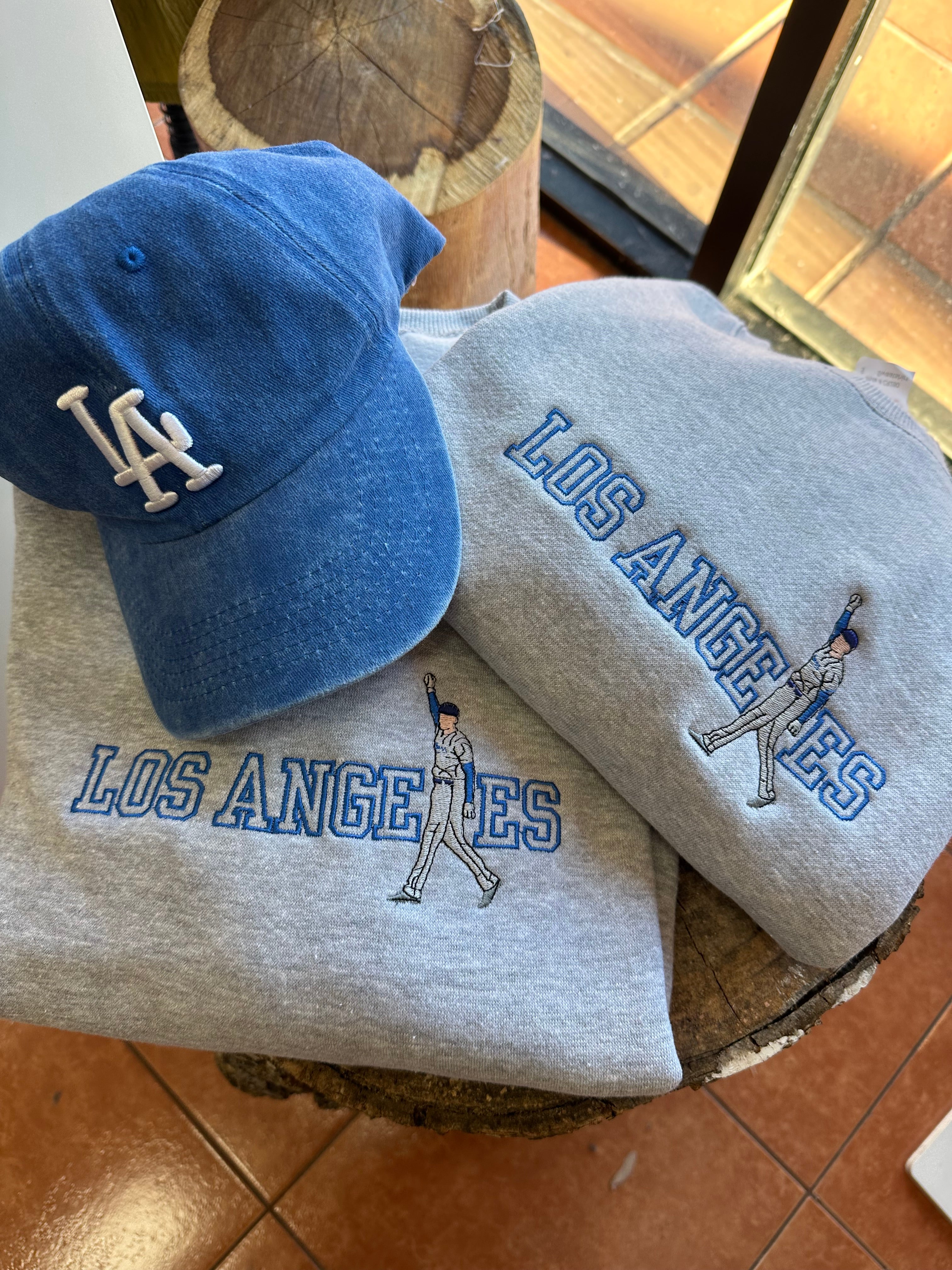 Los Angebers Baseball crewneck
