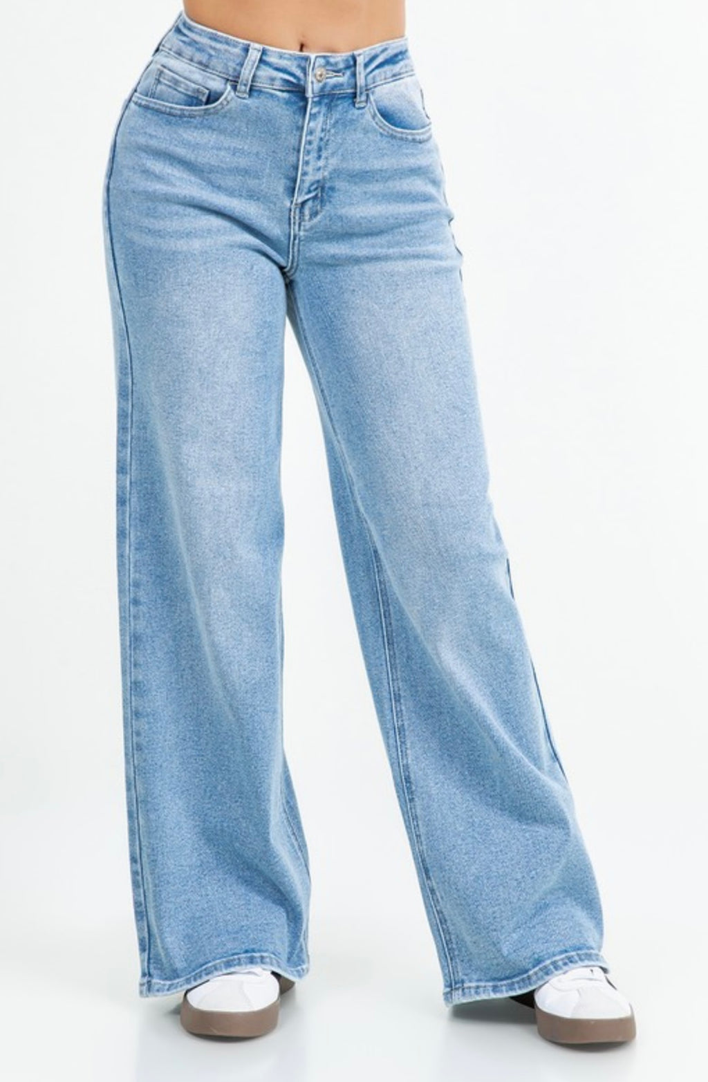Baggy fit denim (light wash)