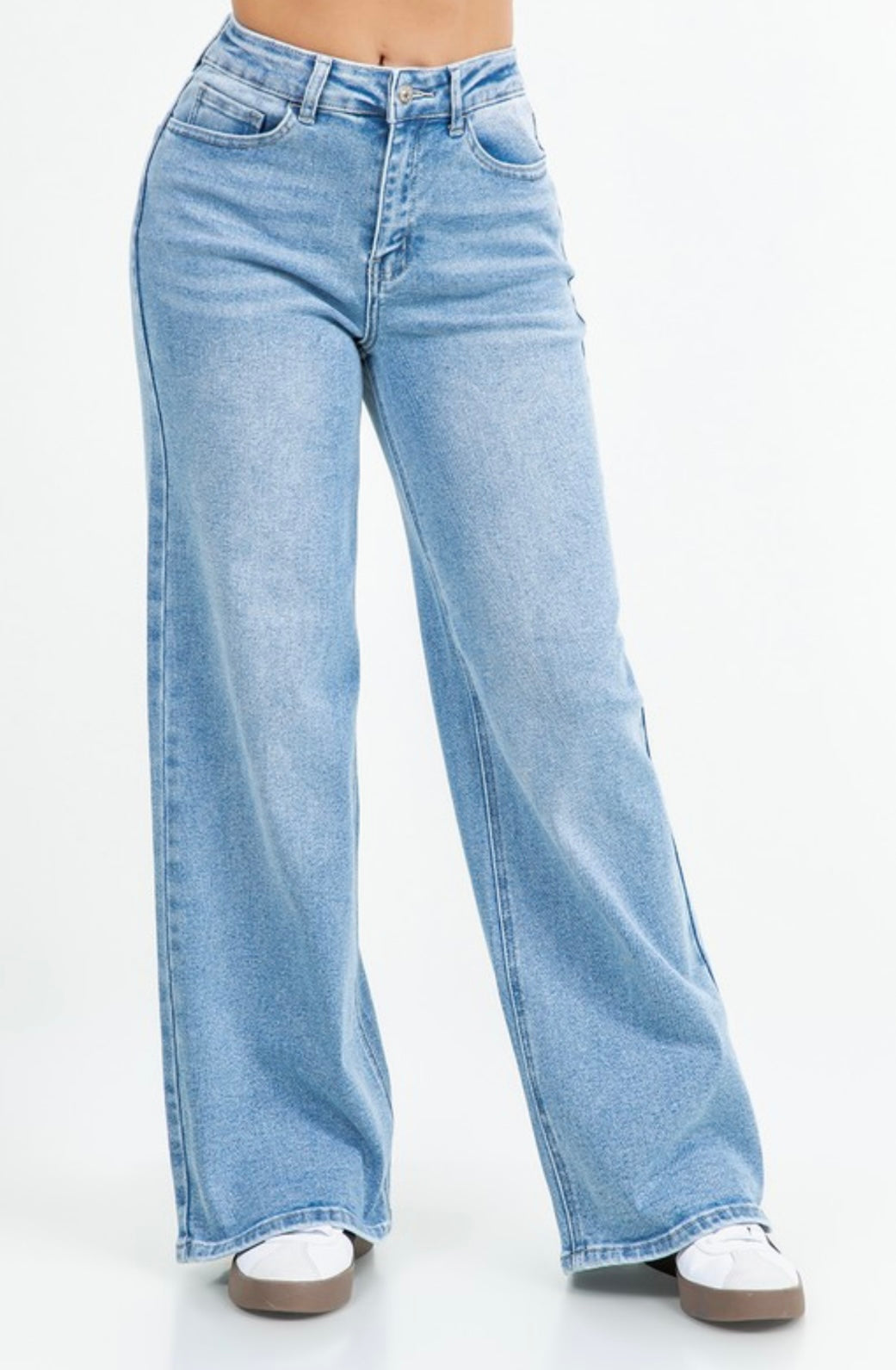 Baggy fit denim (light wash)