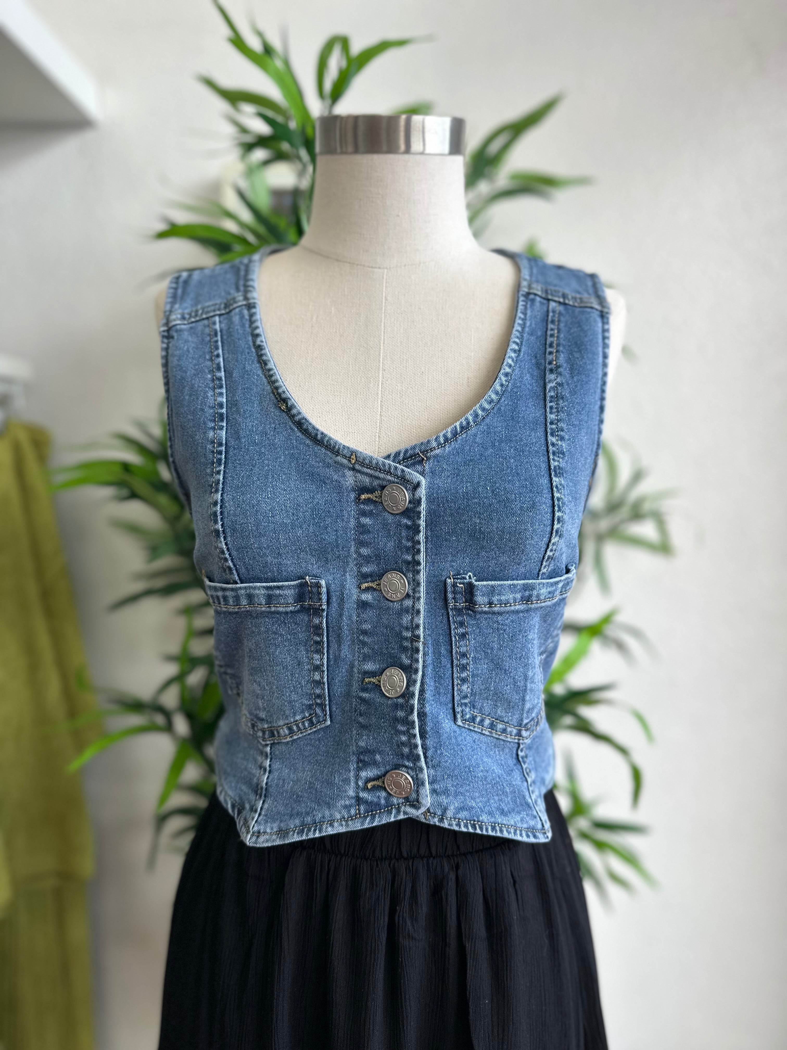 Perfect denim vest