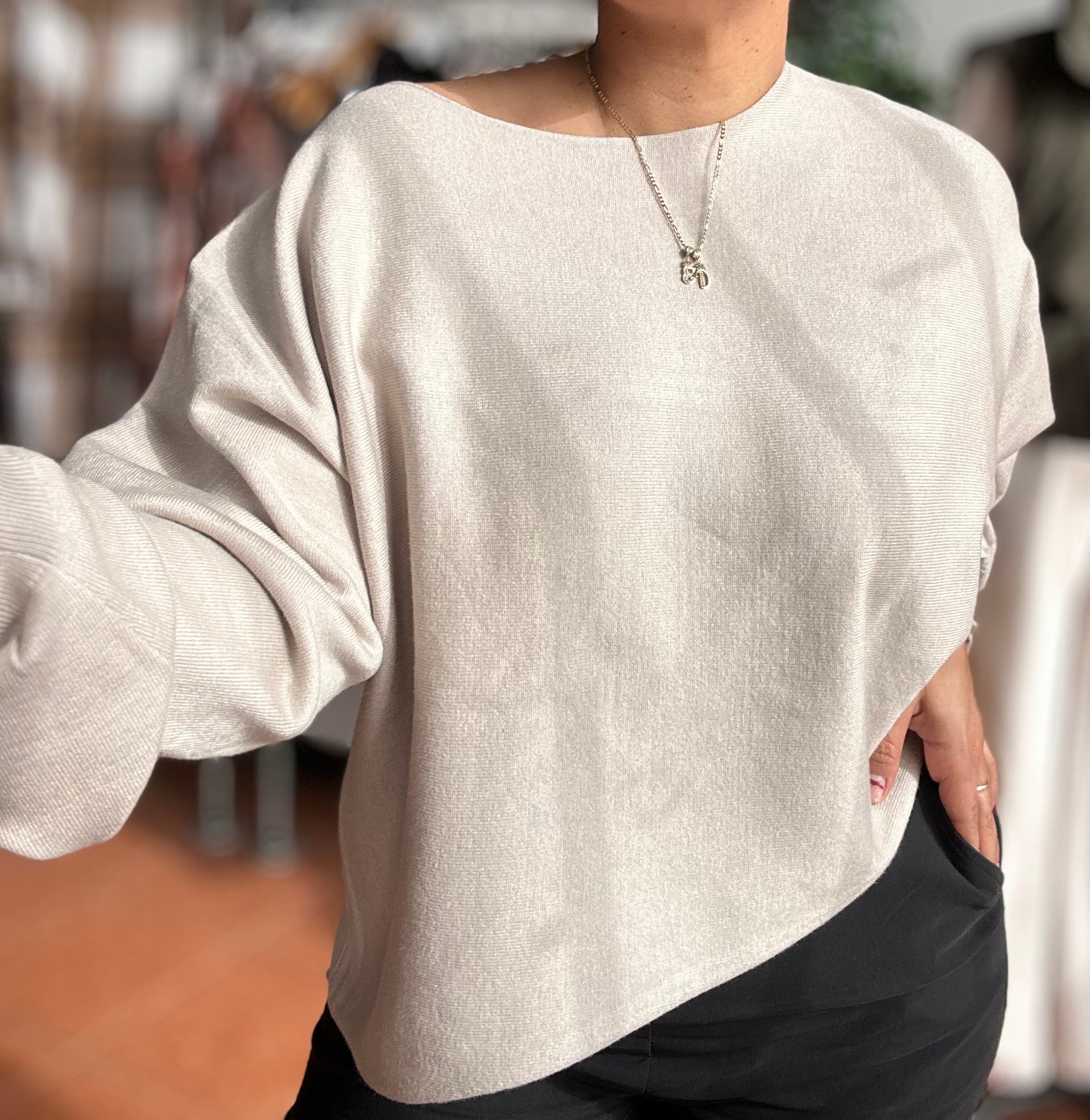 My fav off the shoulder sweater shirt