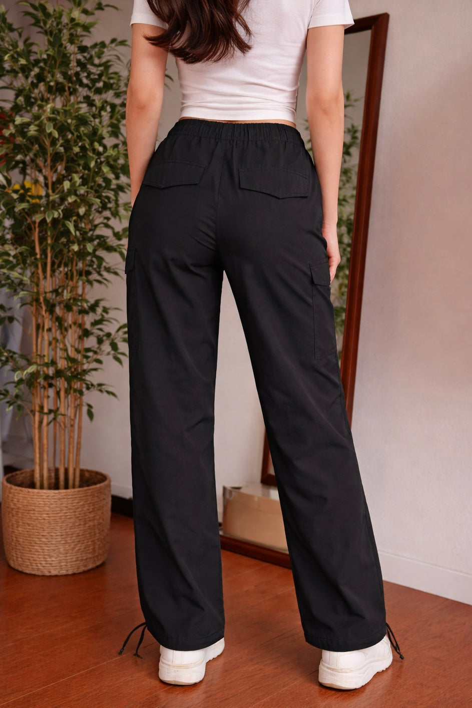 Essential Black Cargo Pants