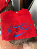Spider crewneck red