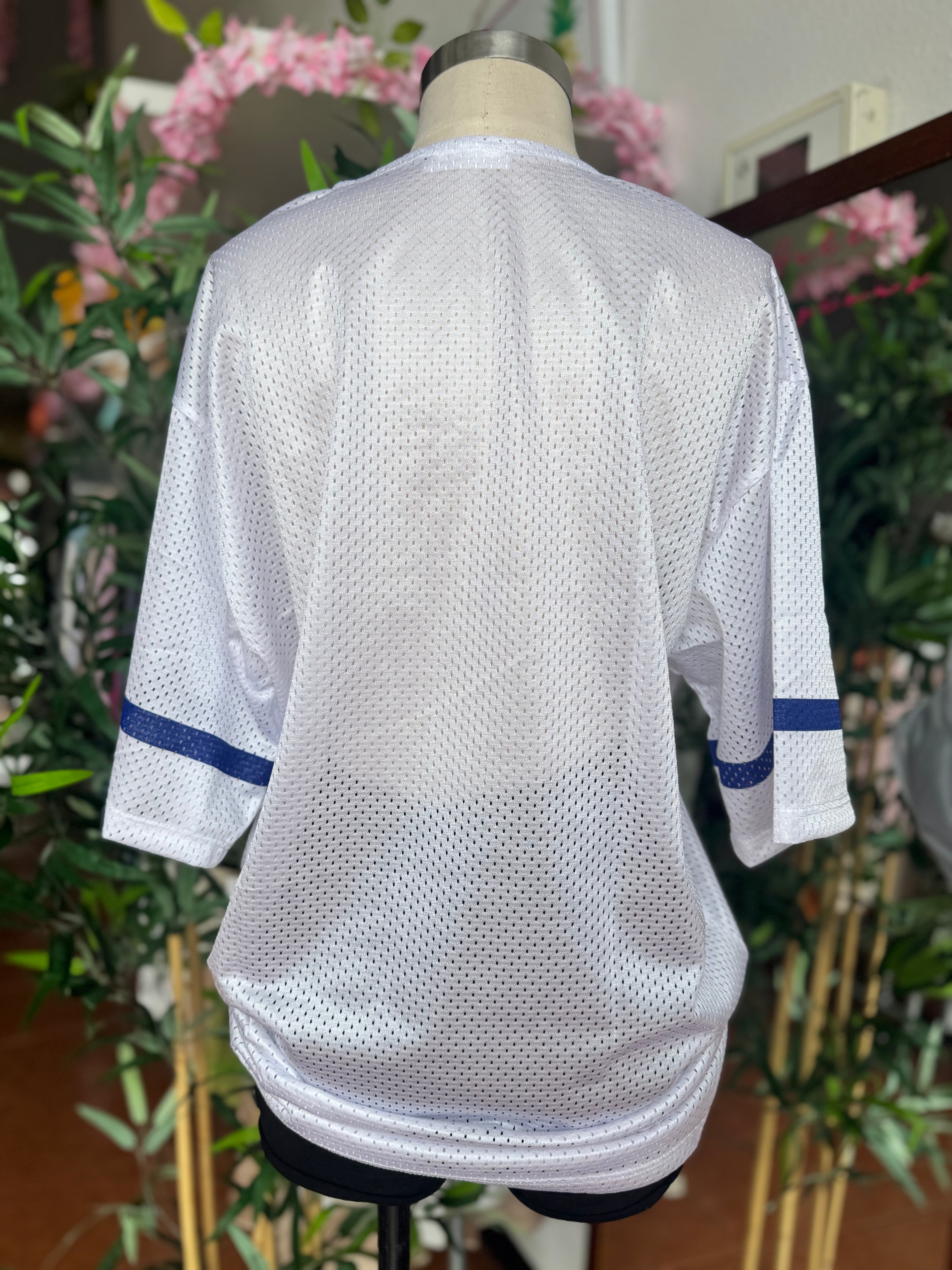 Babes in White Lace Jersey