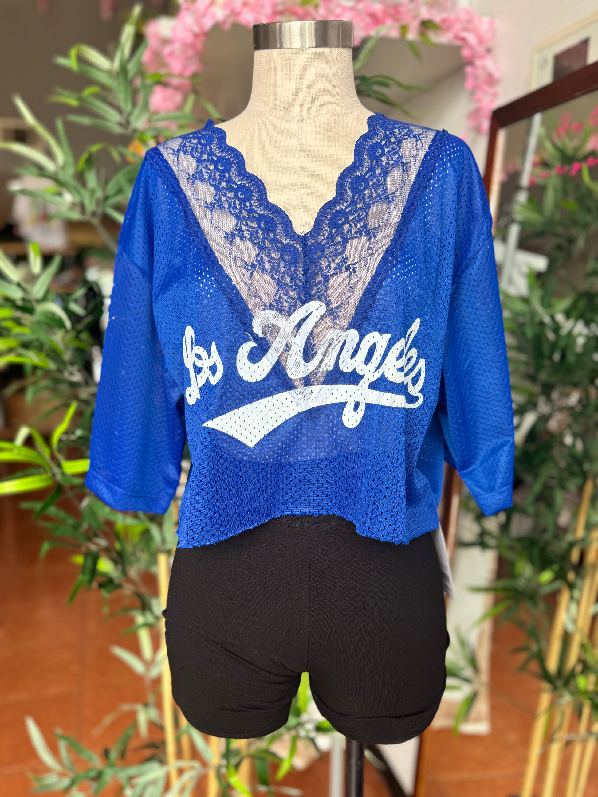 Babes in Blue Lace Jersey