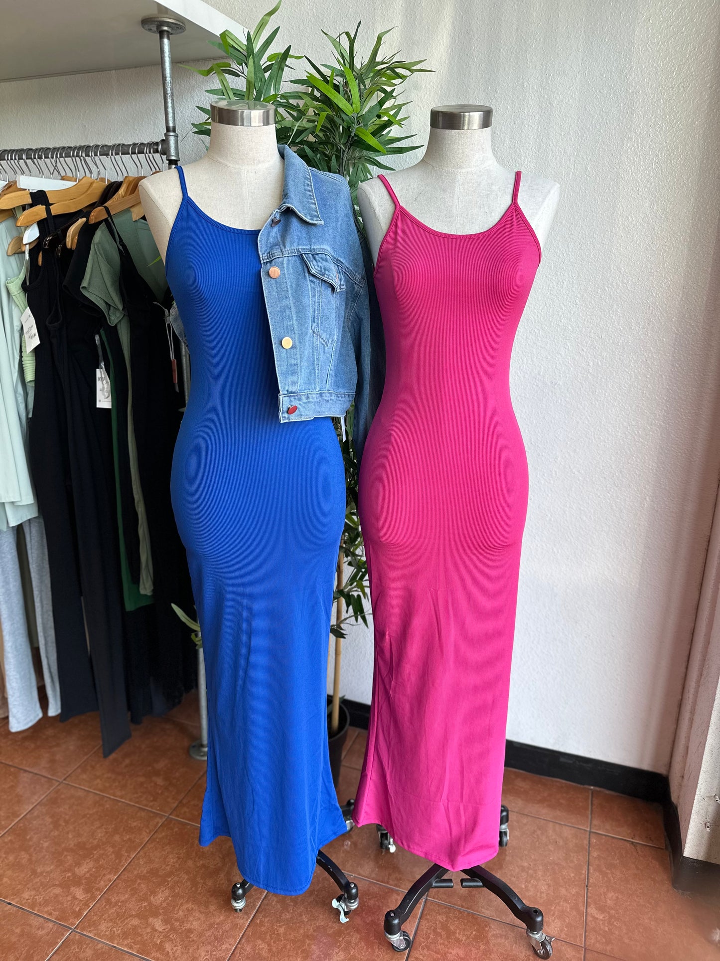 Eloise Maxi Dress (royal or pink)