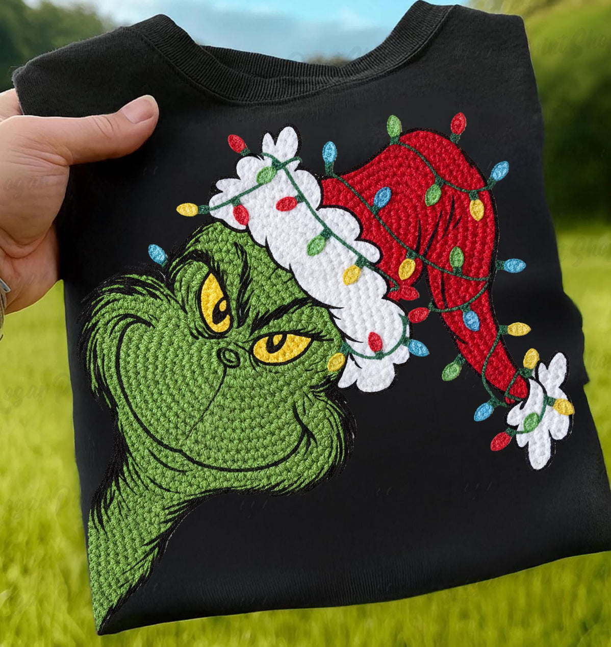 Crochet grinch
