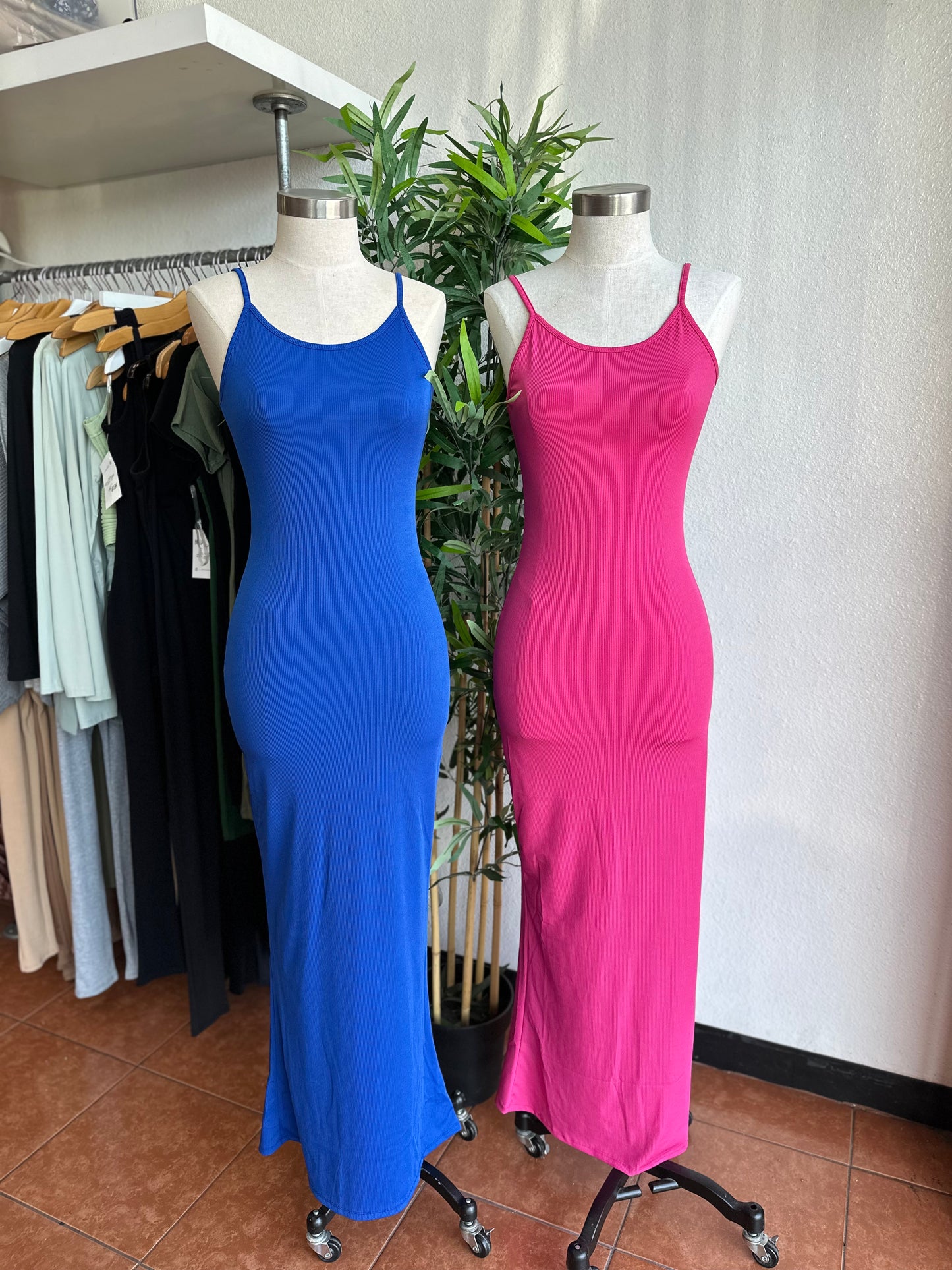 Eloise Maxi Dress (royal or pink)