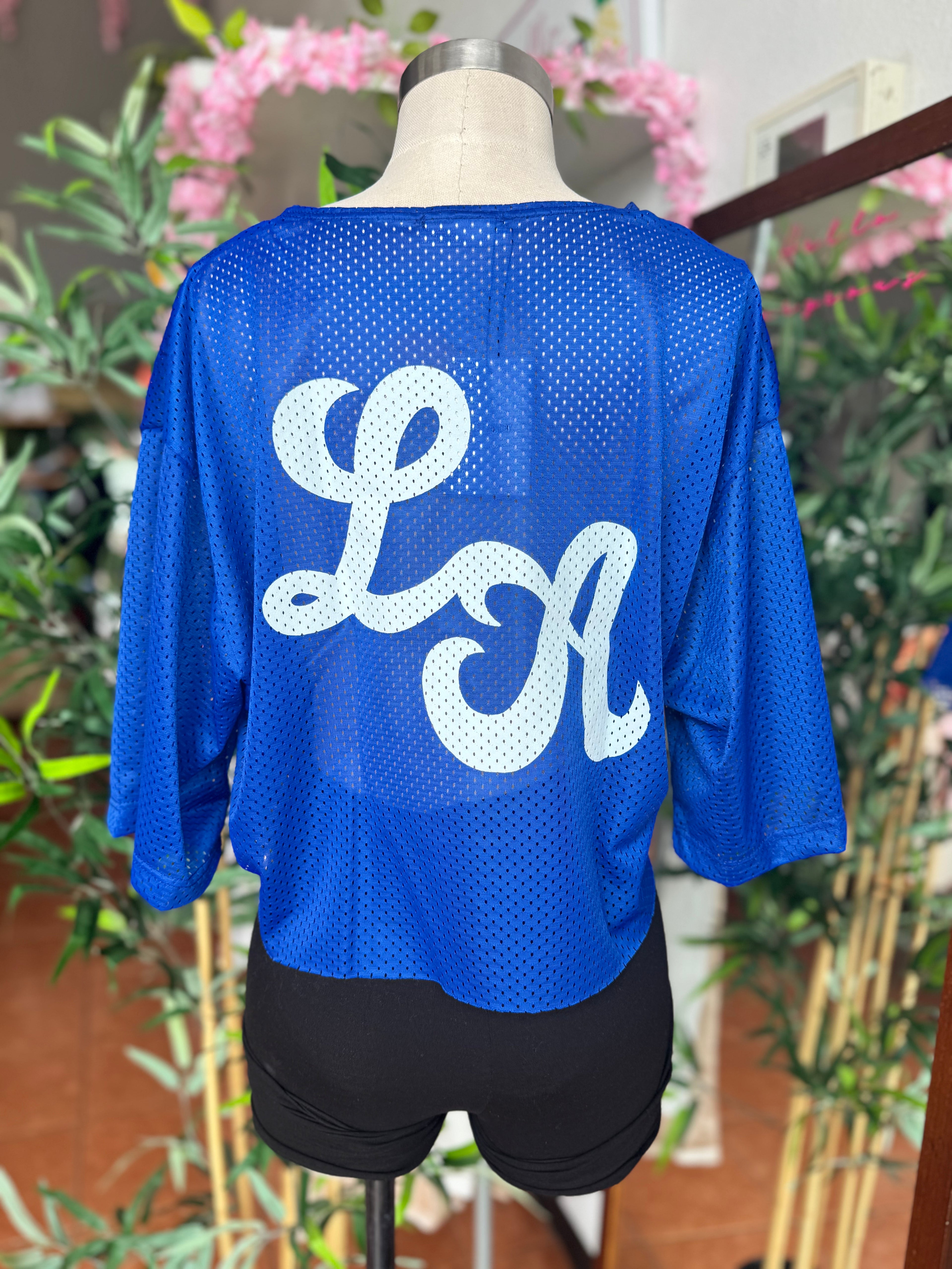 Babes in Blue Lace Jersey