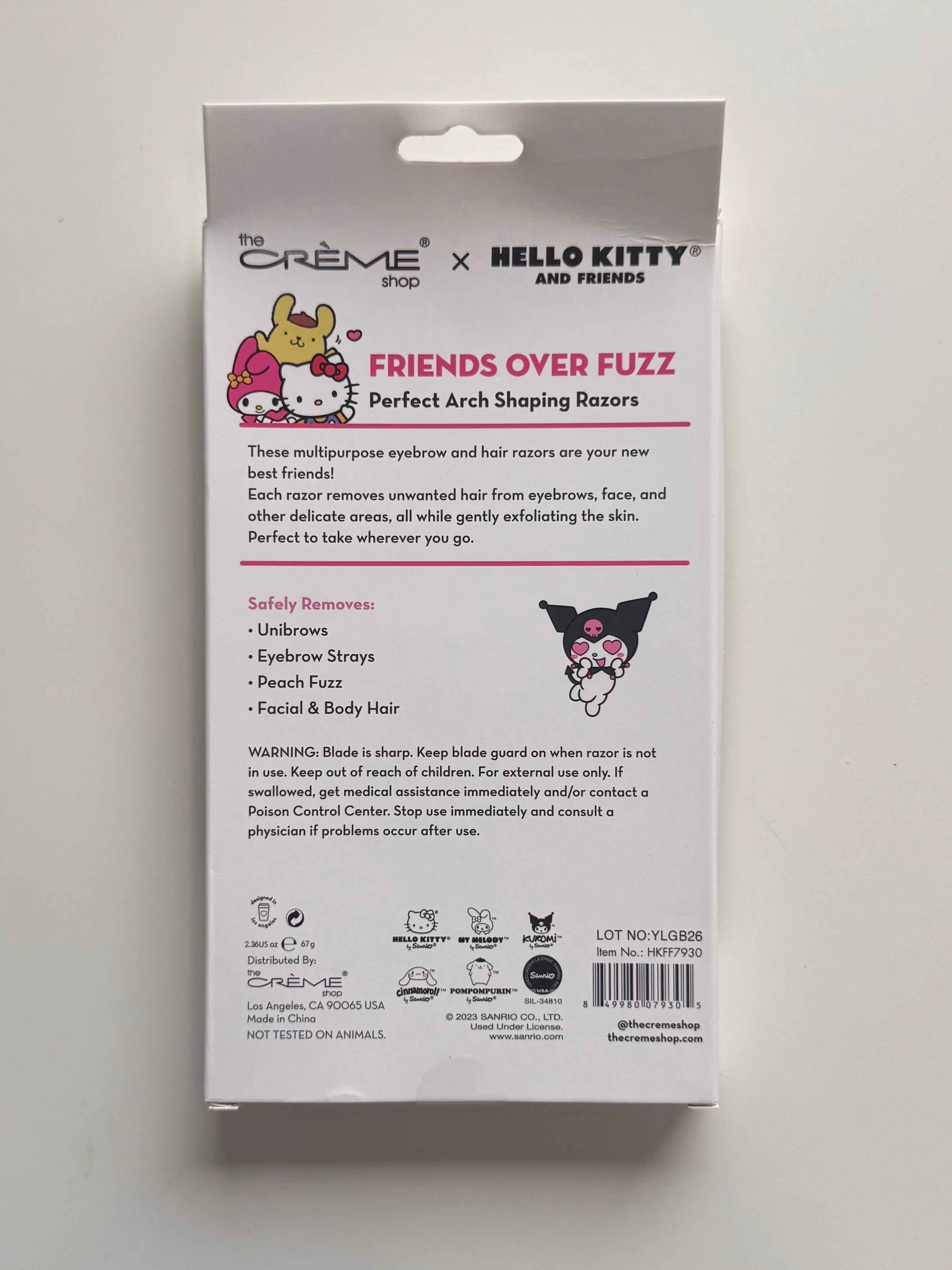 HK Eyebrow Razors (limited edition)