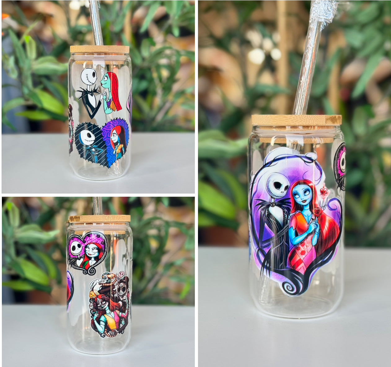 Glass Tumblr Cup - Halloween Edition