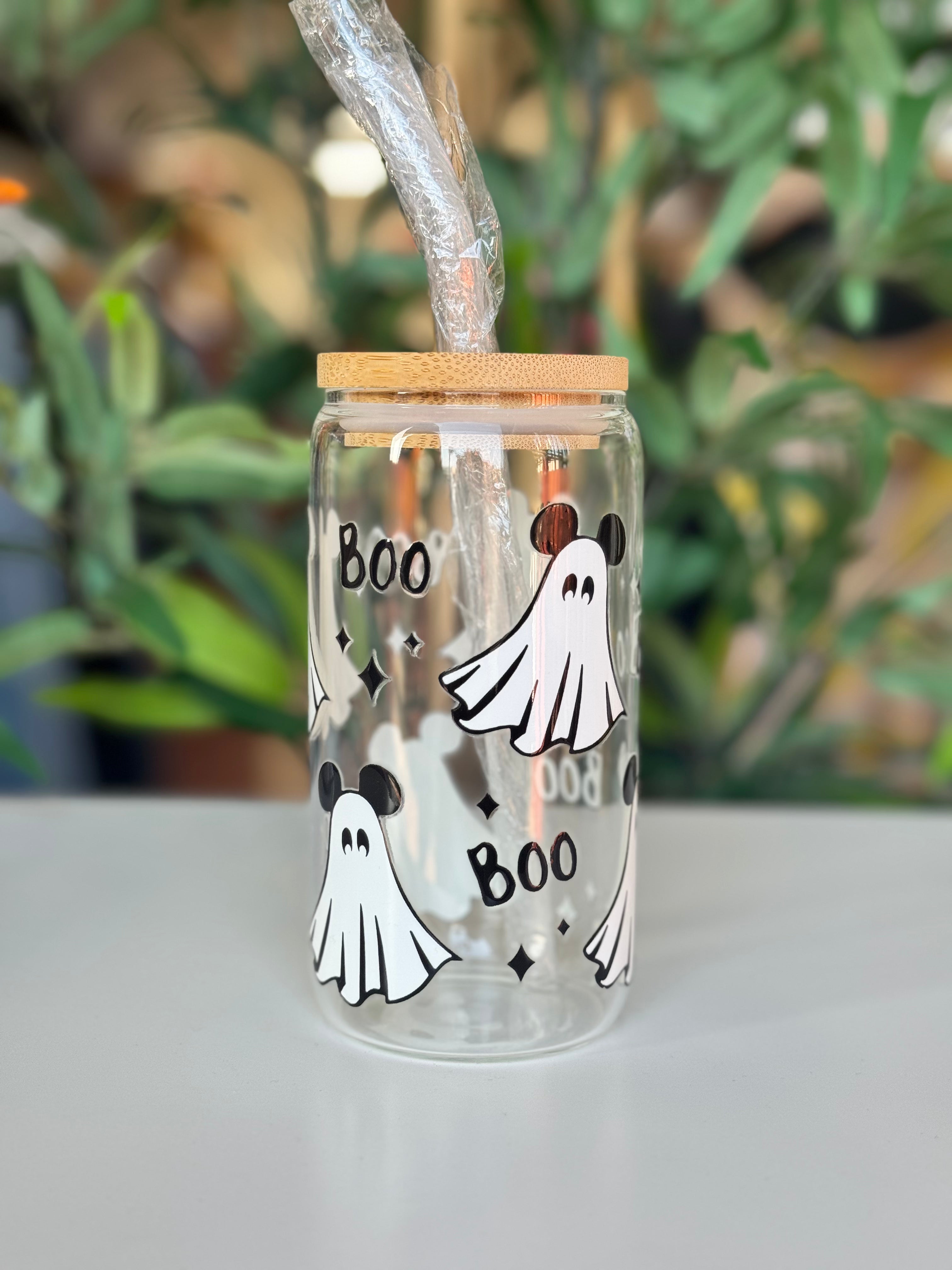 Glass Tumblr Cup - Halloween Edition