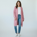 Pink Knit Cardigan