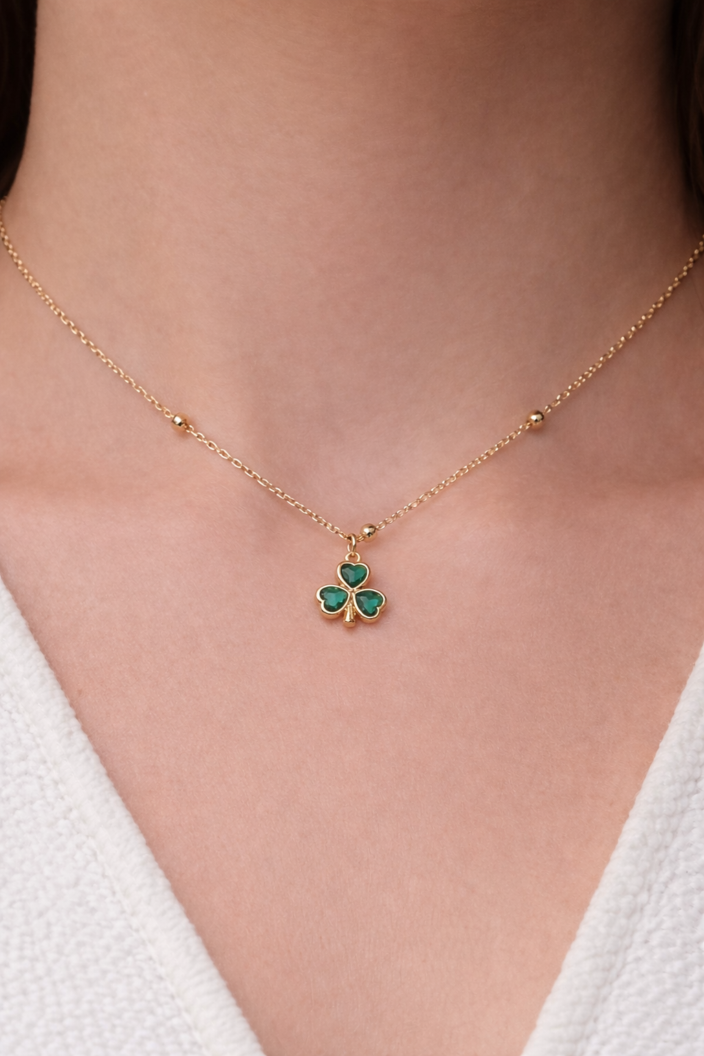 Trinity Clover Charm