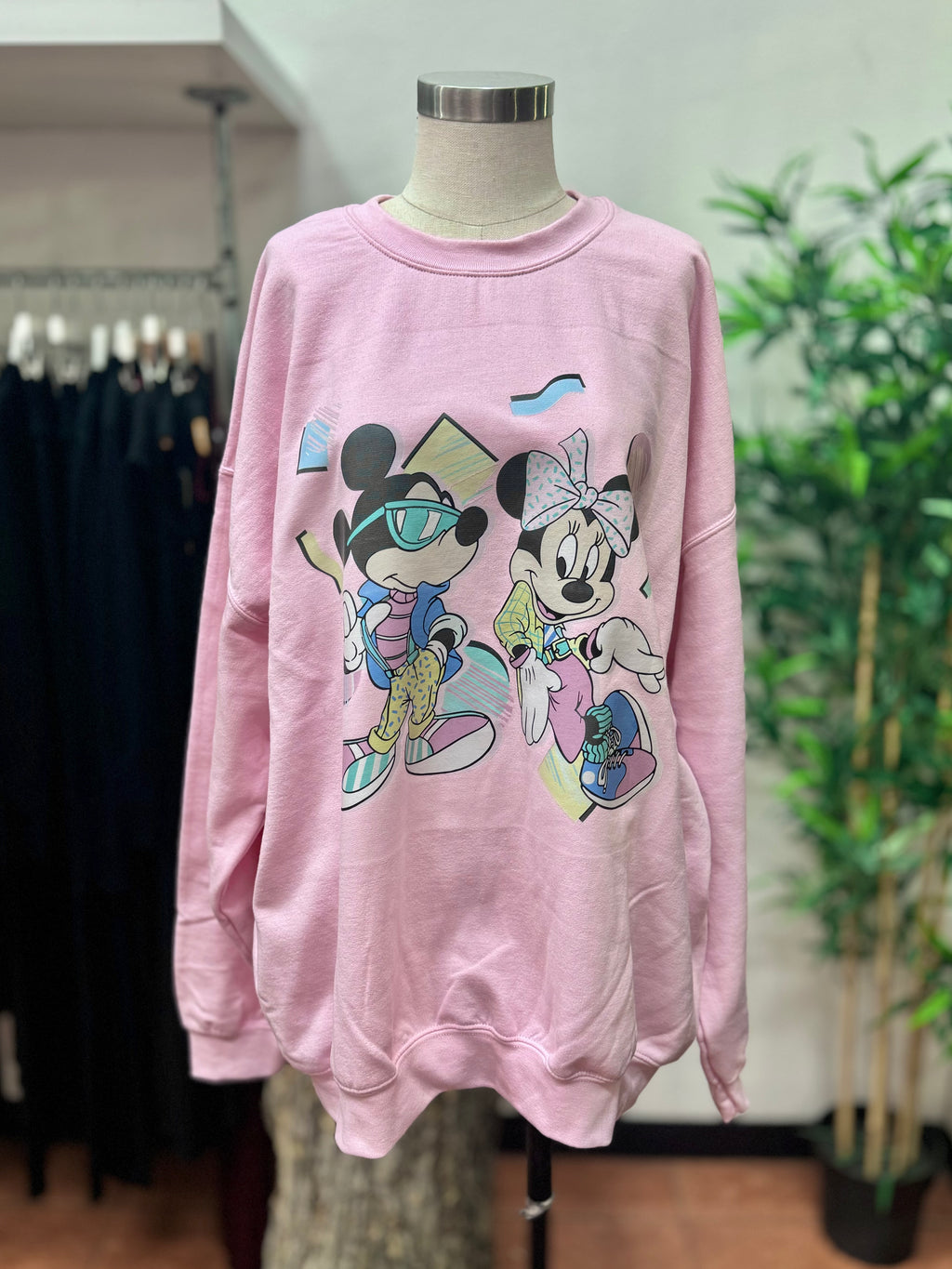 90s Happy Place Baby Pink