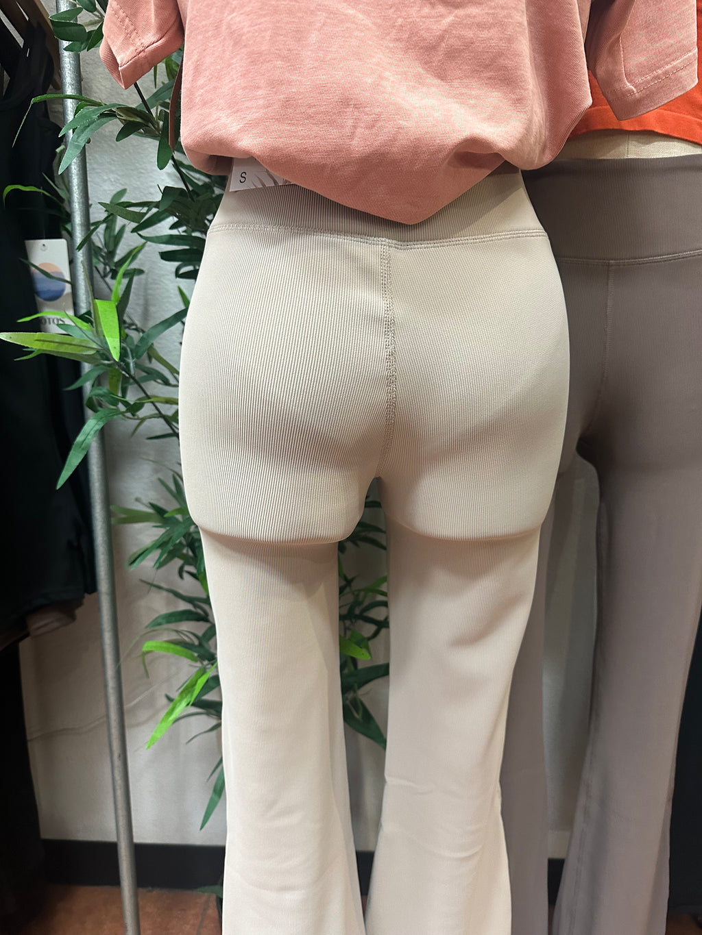 Flare Ribbed Pants