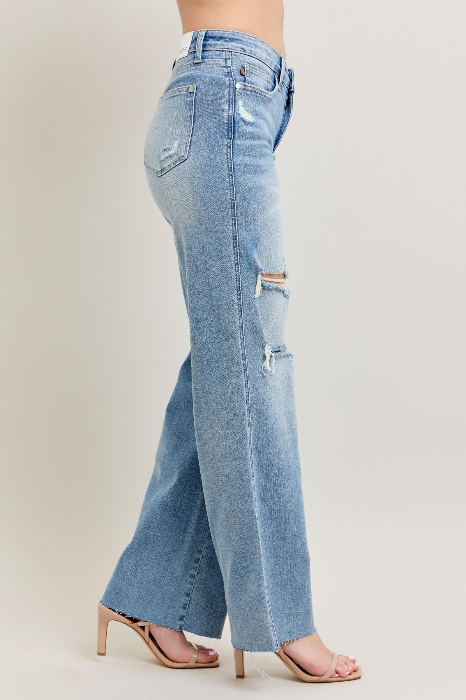 Sasha Tummy Control (Wide leg jeans)